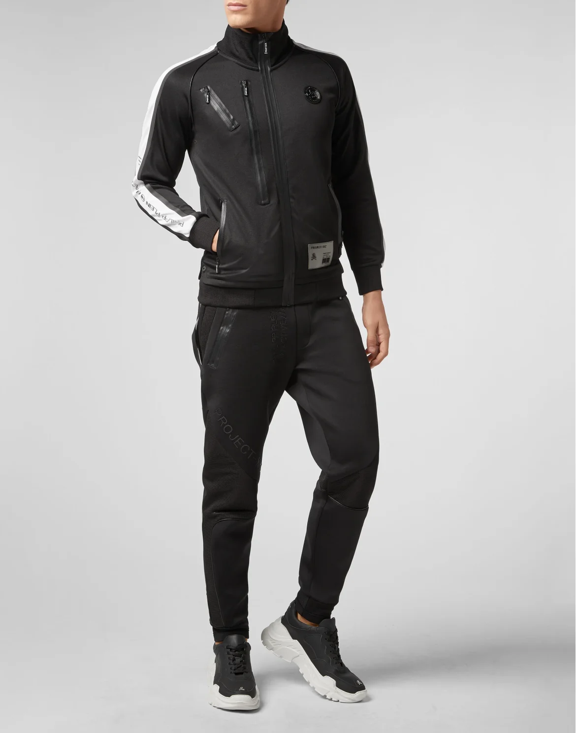 Jogging Jacket XYZ Scratch, цвет: Черный