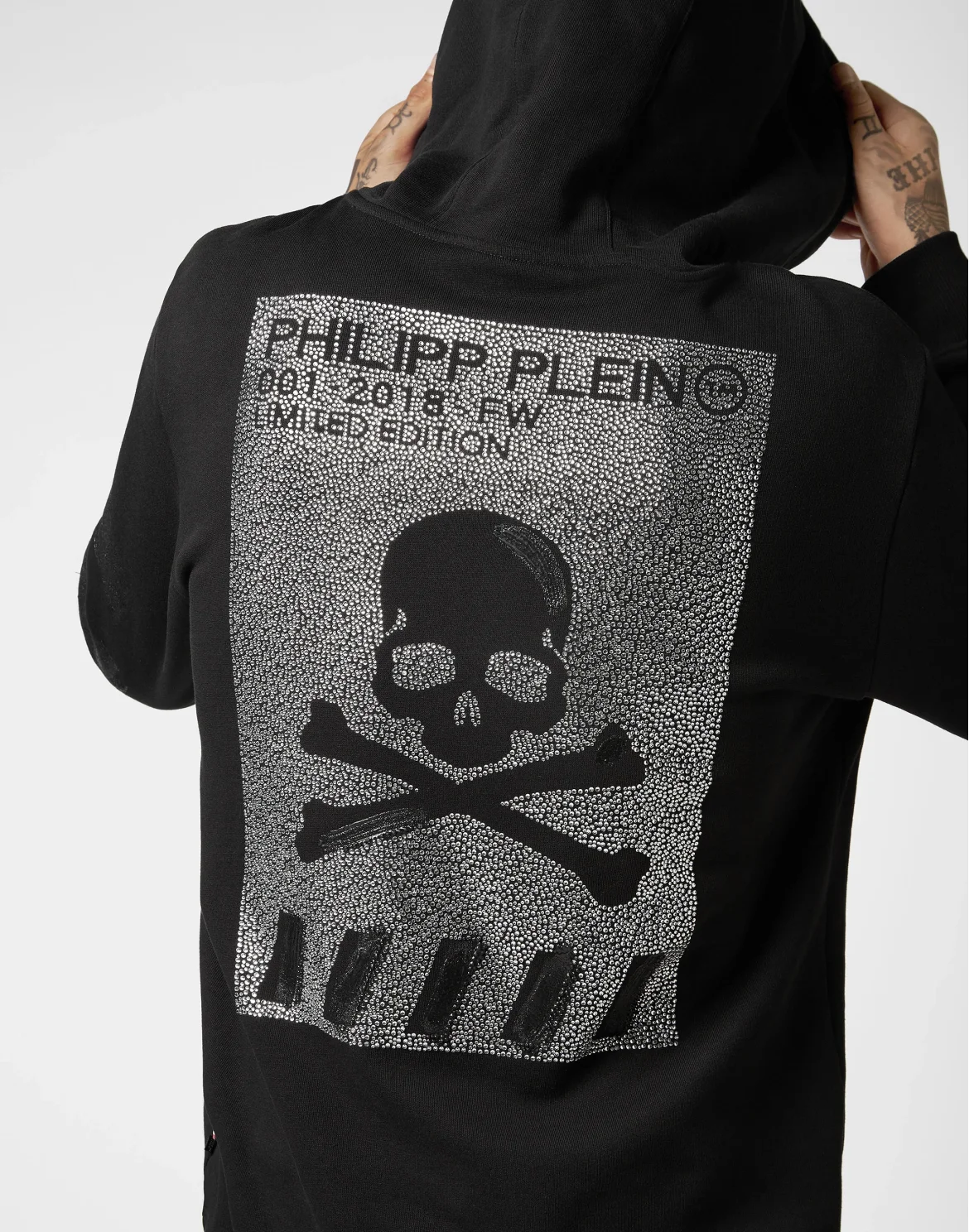 Hoodie sweatshirt Skull, цвет: Черный