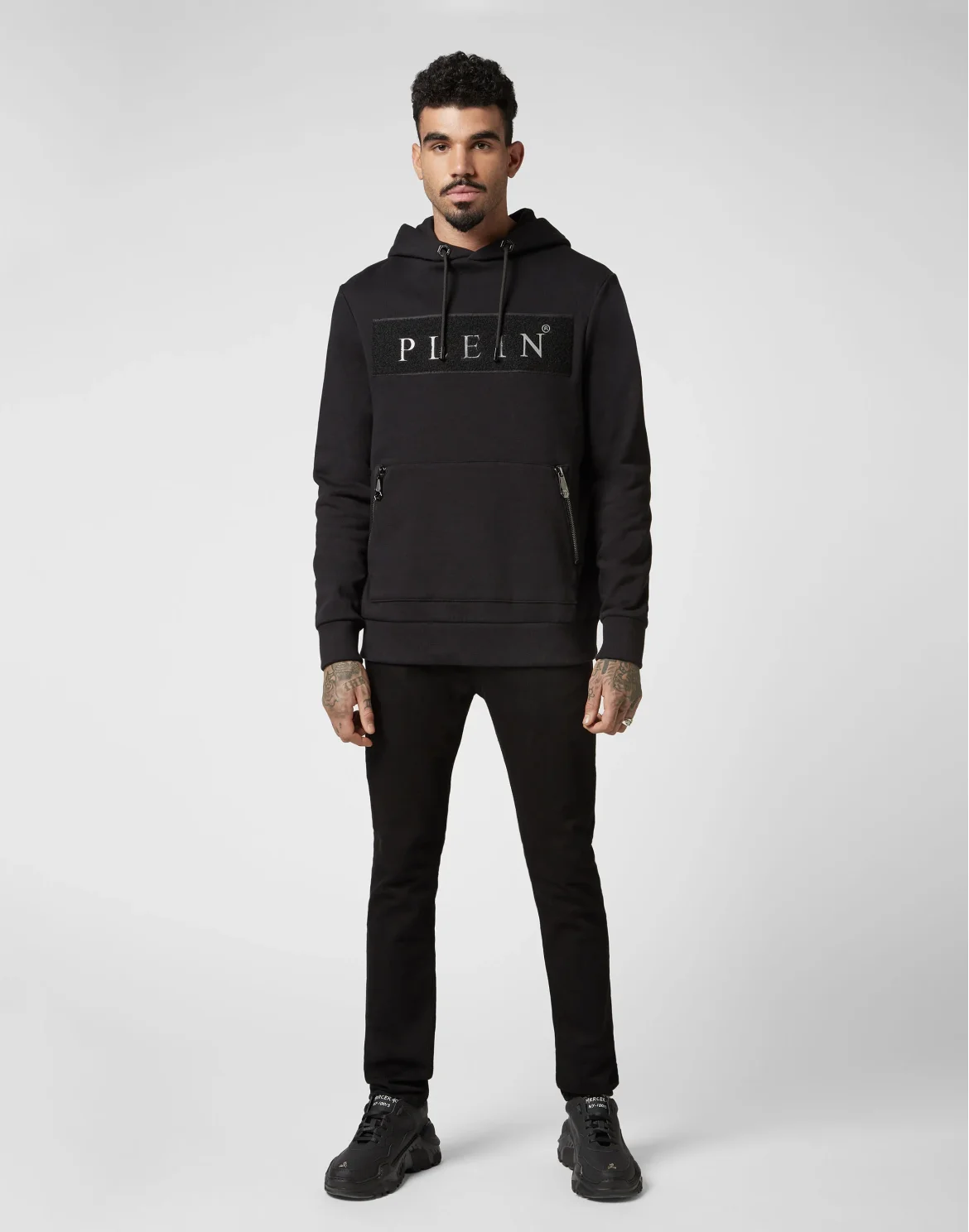 Hoodie sweatshirt Statement, цвет: Черный