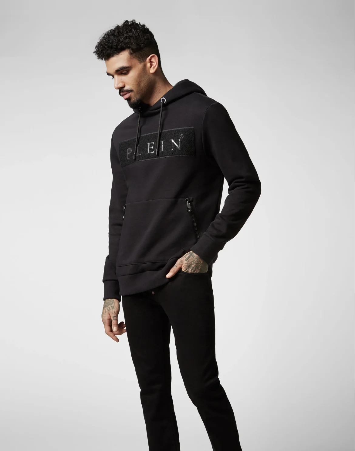 Hoodie sweatshirt Statement, цвет: Черный