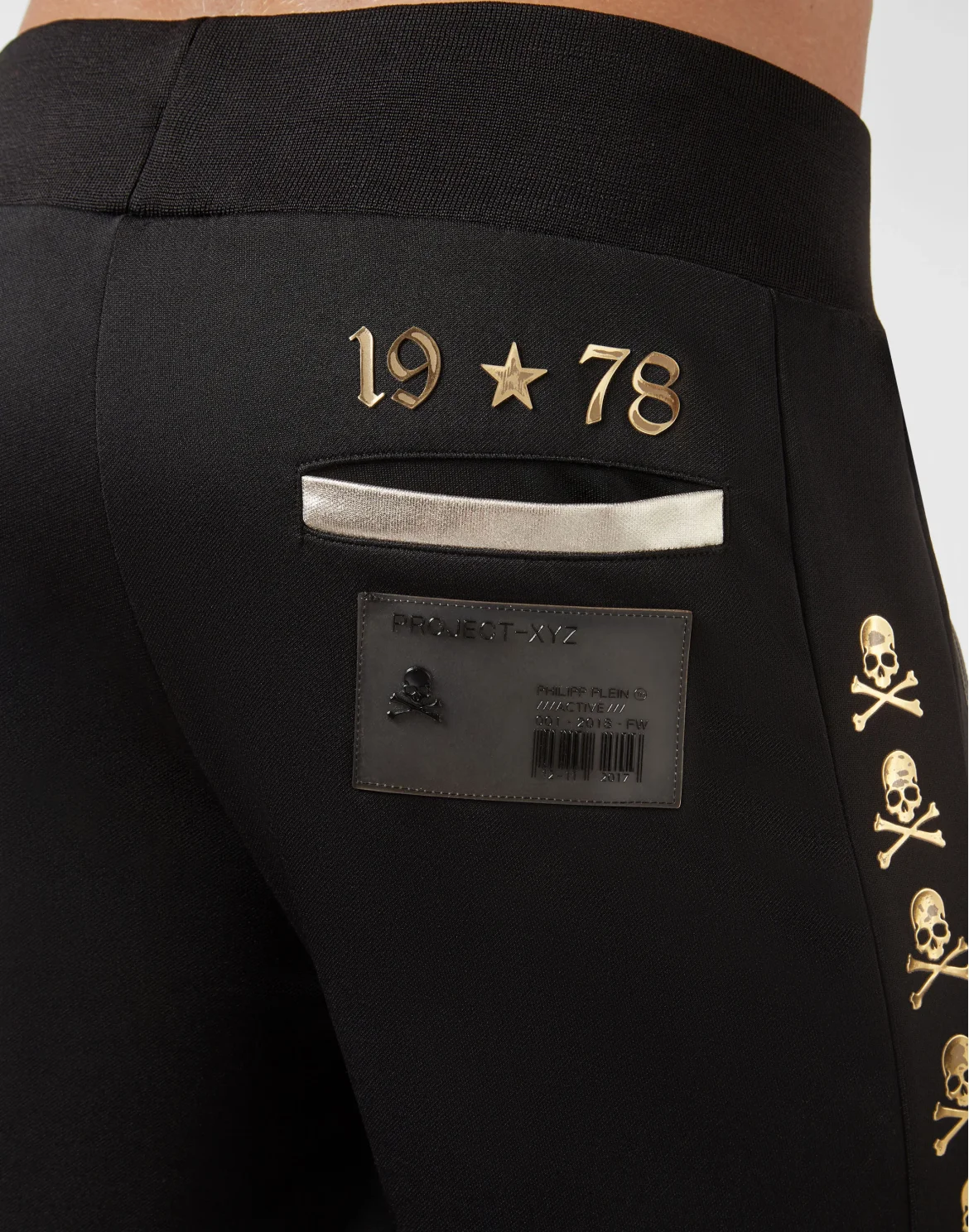 Jogging Trousers XYZ Geometric, цвет: Черный