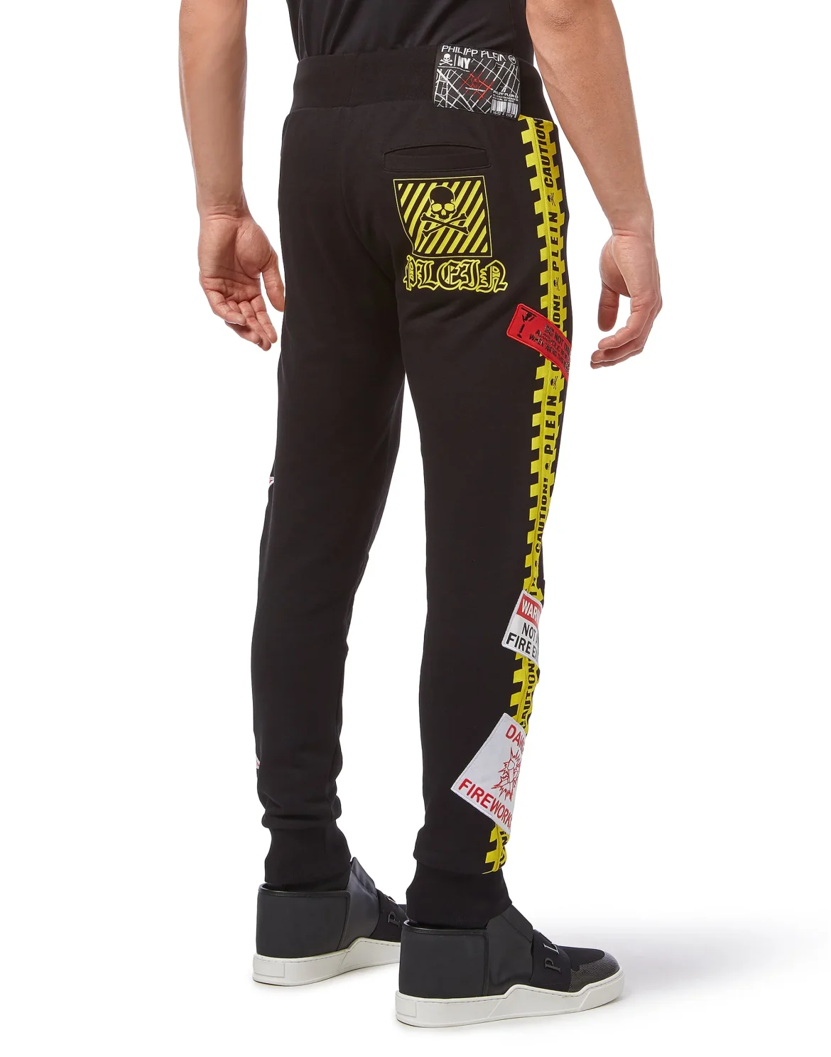 Jogging Leggings MM Warning, цвет: Черный
