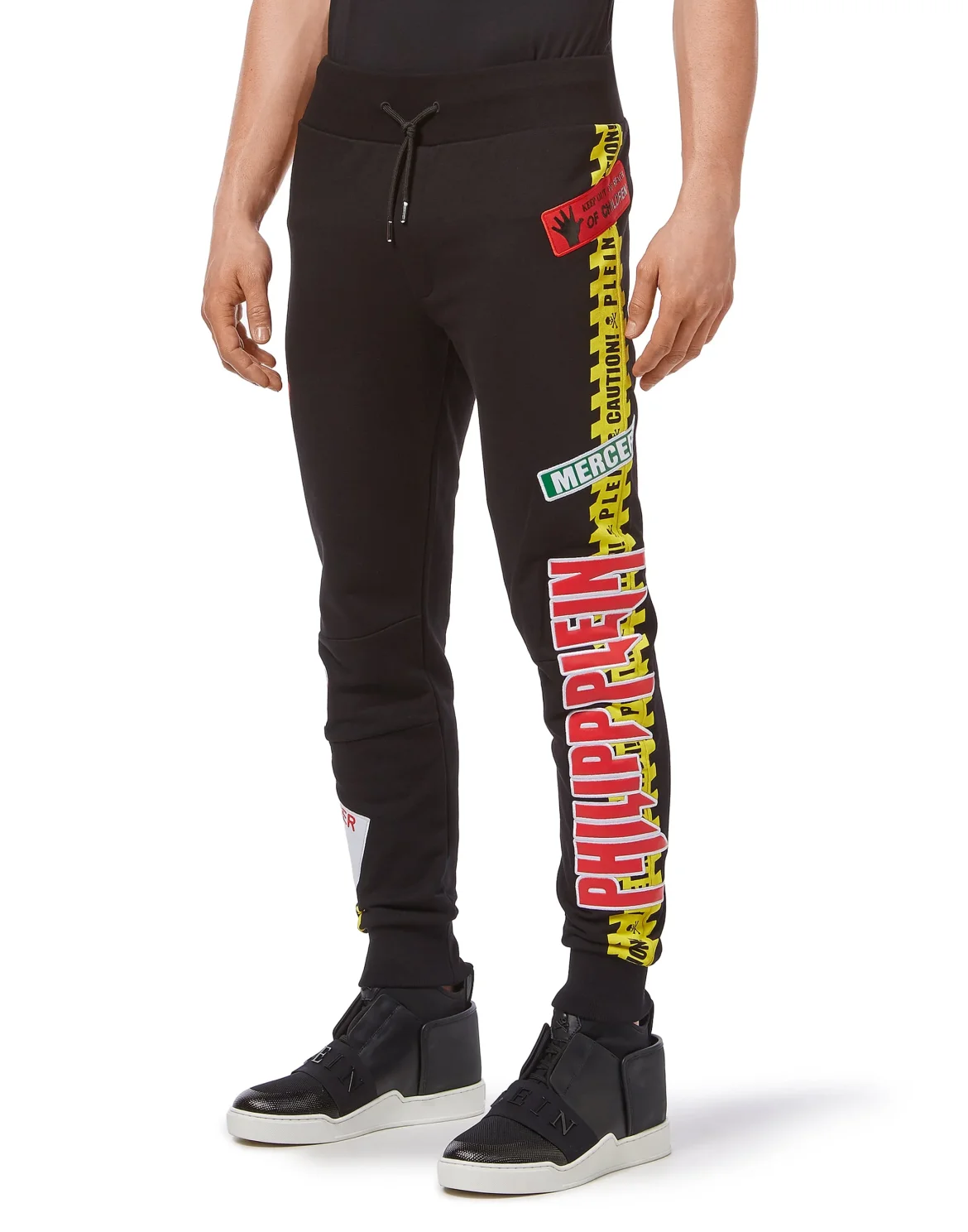 Jogging Leggings MM Warning, цвет: Черный