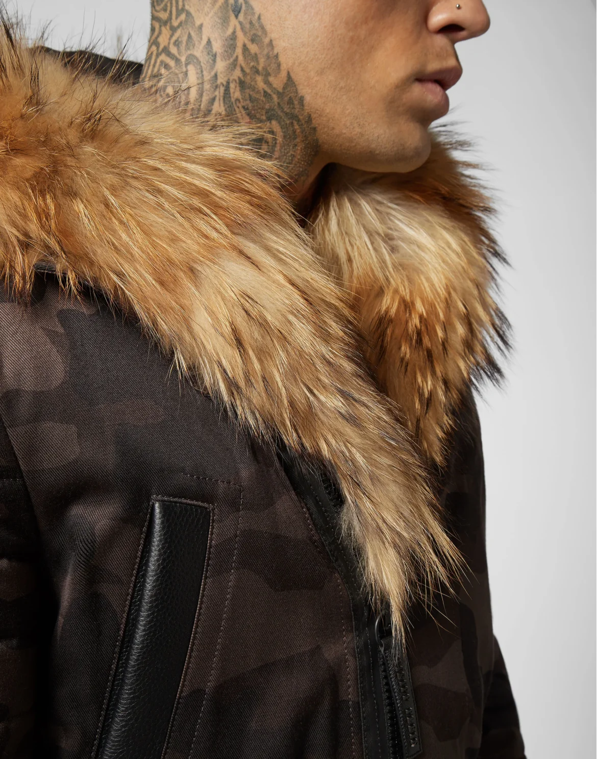 Parka Statement, цвет: Камуфляж