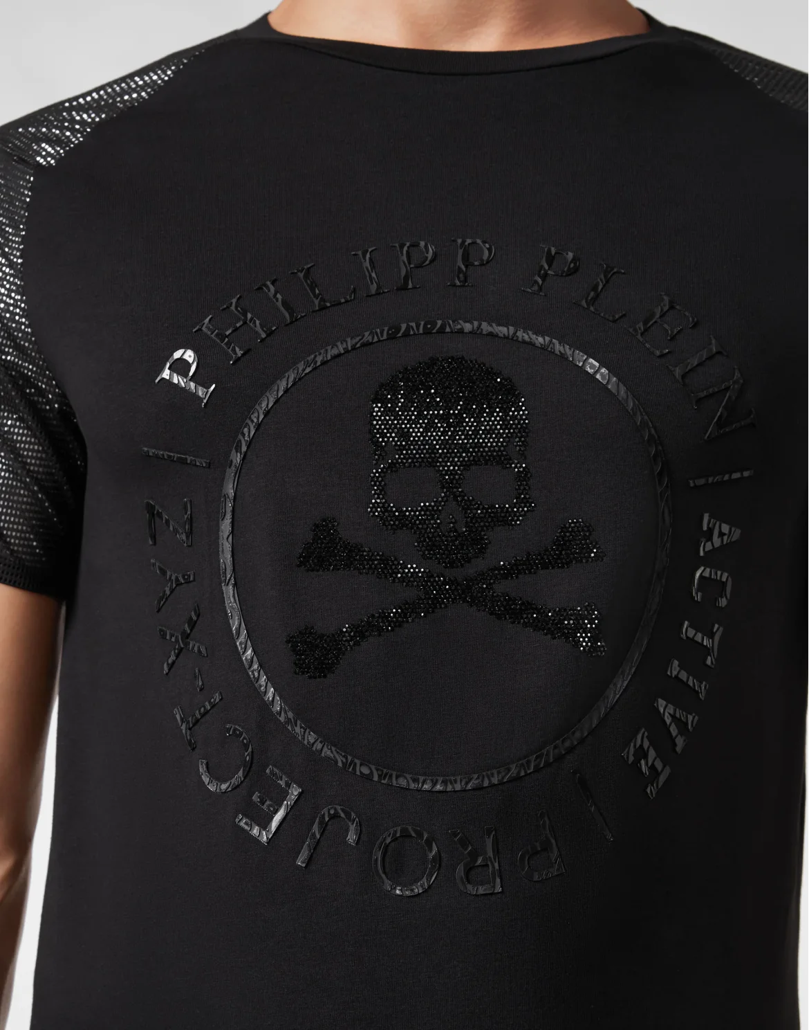 T-shirt Round Neck SS XYZ Code, цвет: Черный