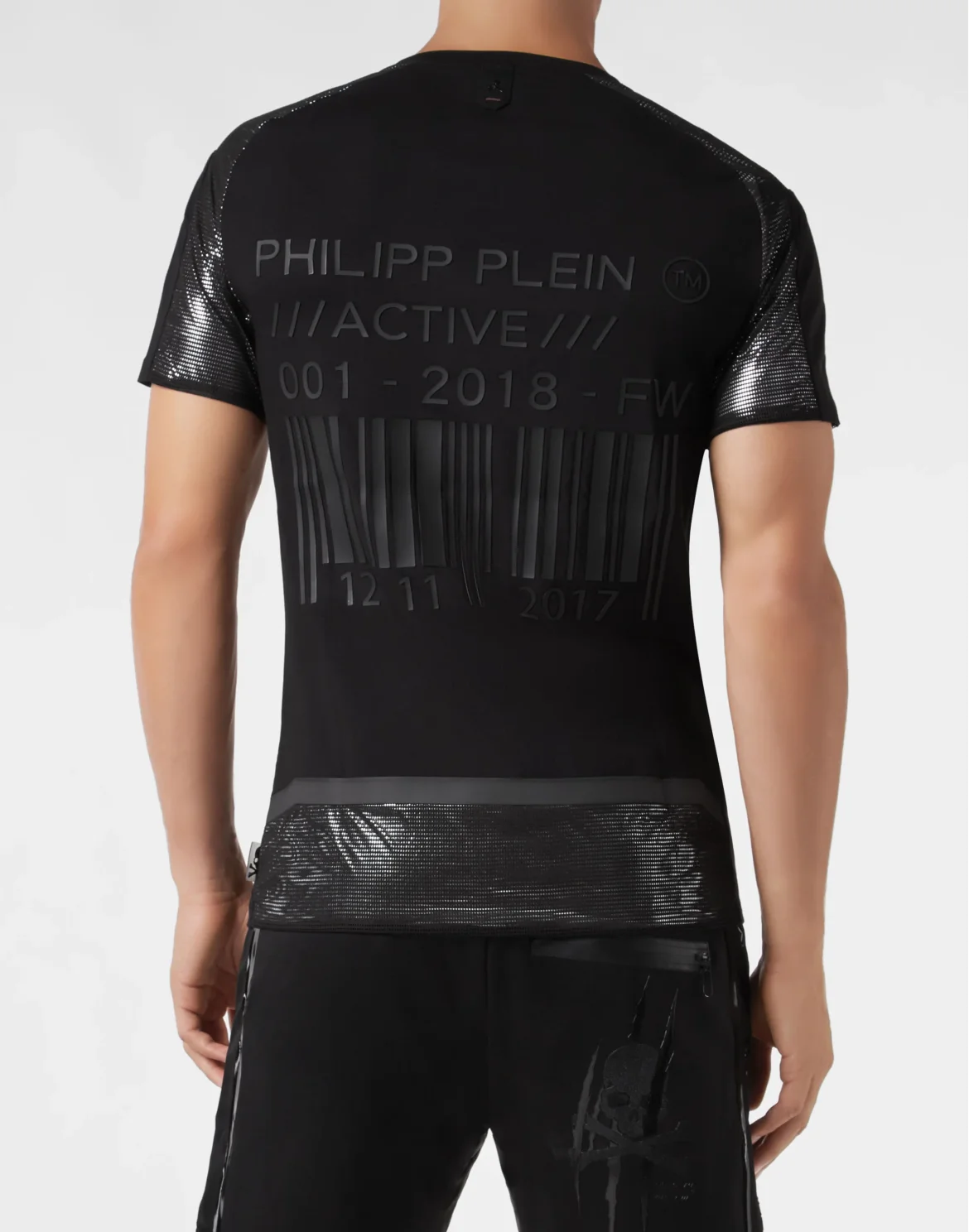 T-shirt Round Neck SS XYZ Code, цвет: Черный