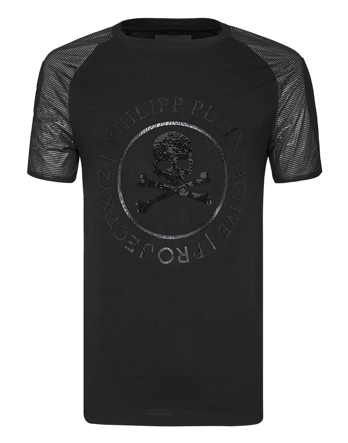 T-shirt Round Neck SS XYZ Code, цвет: Черный