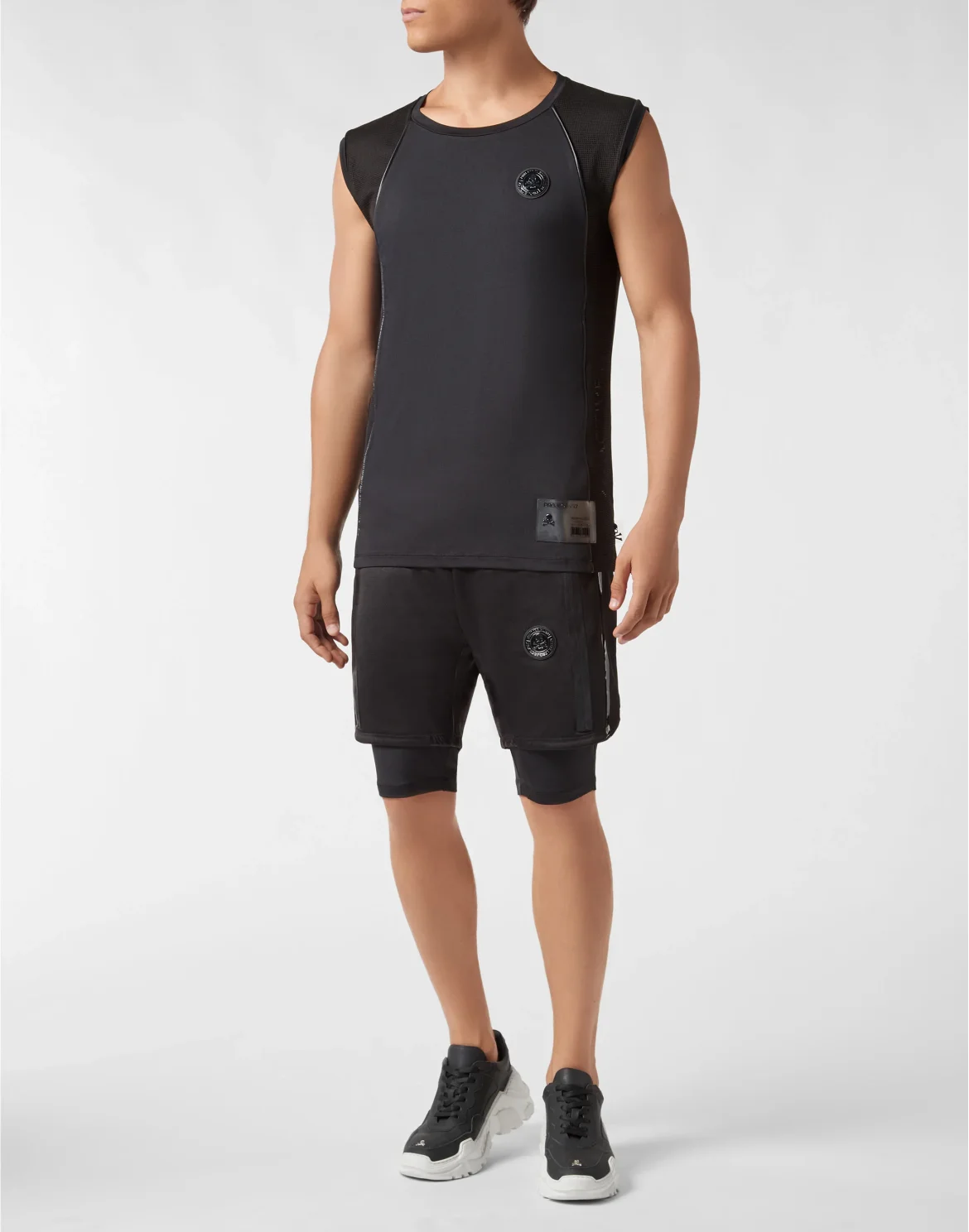 Tank top XYZ Scratch, цвет: Черный