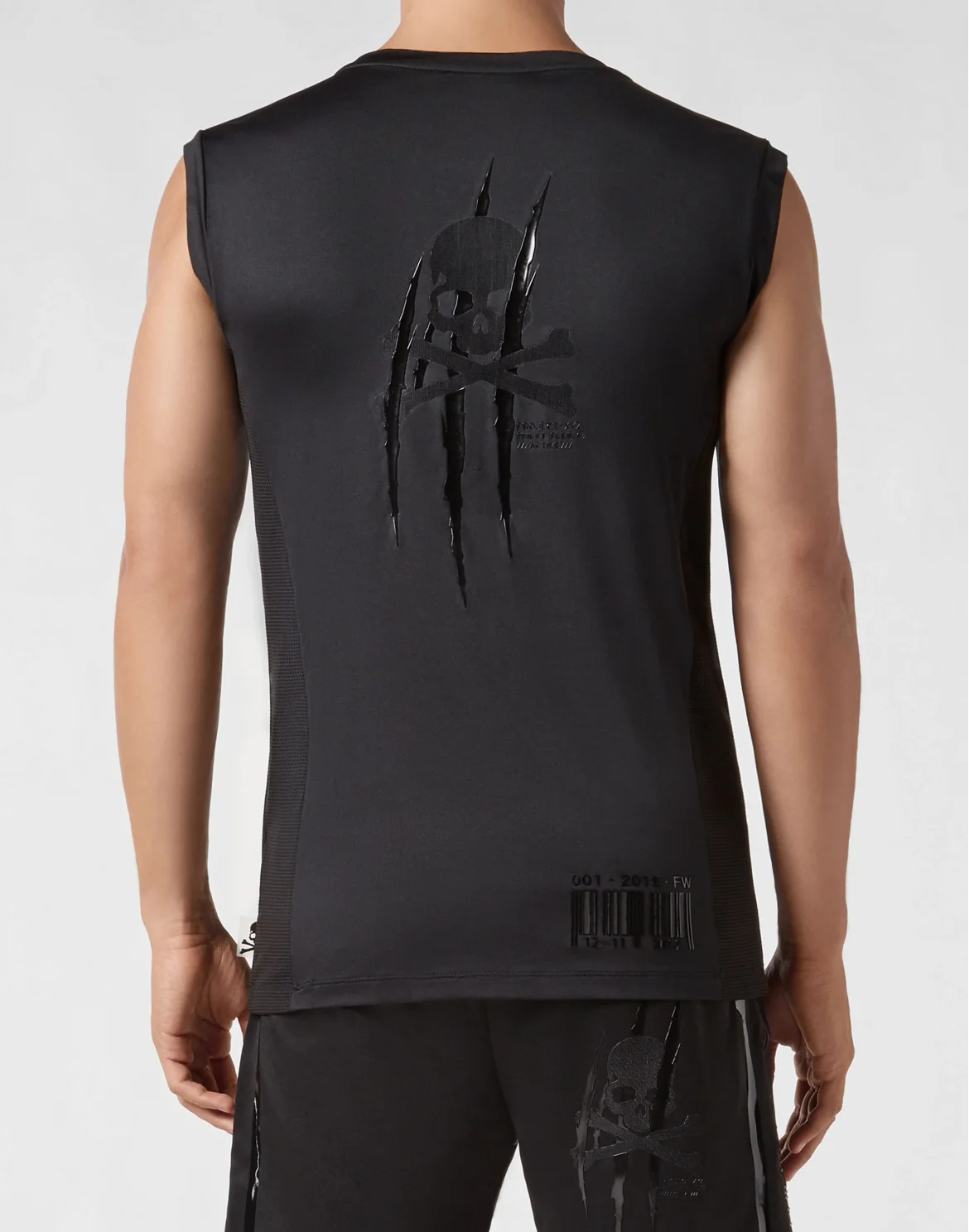 Tank top XYZ Scratch, цвет: Черный