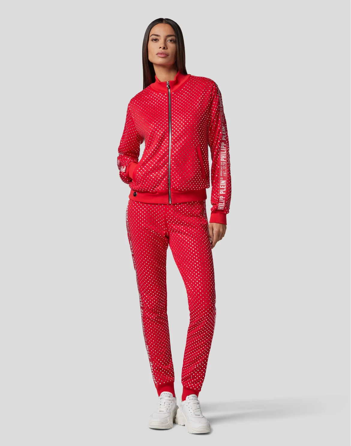 Jogging Jacket Crystal, цвет: Красный