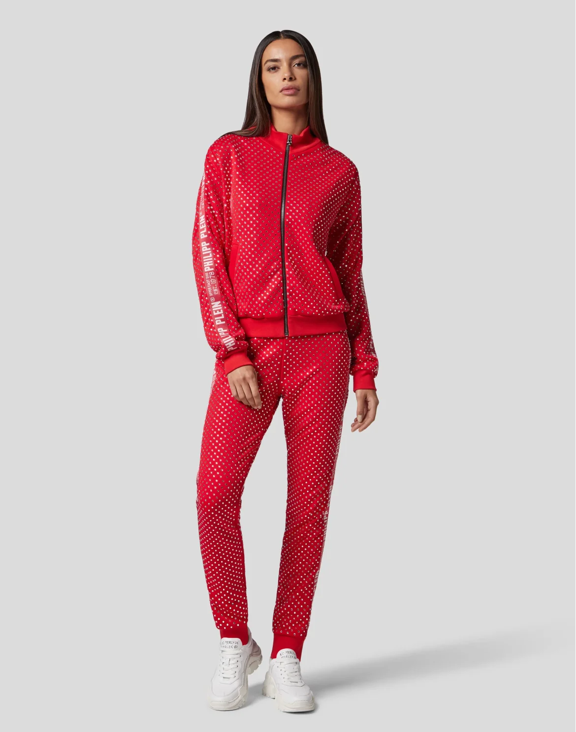 Jogging Jacket Crystal, цвет: Красный