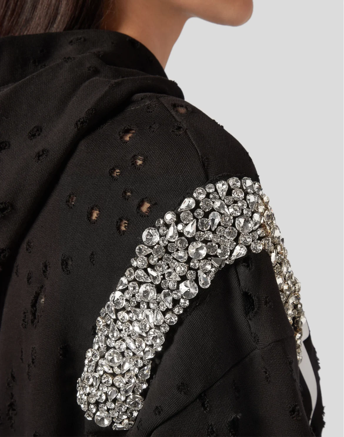 Hoodie sweatshirt Rock PP, цвет: Черный
