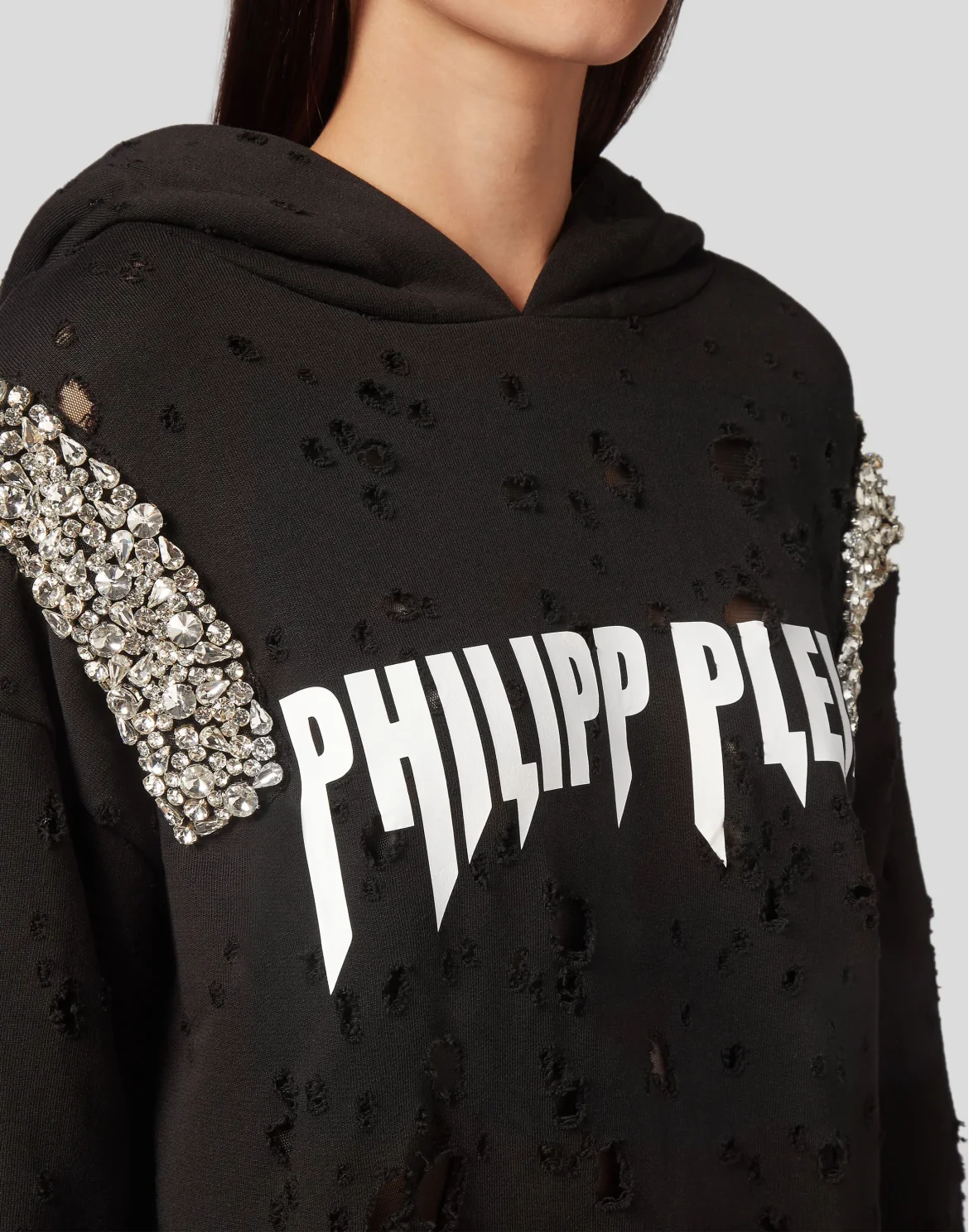 Hoodie sweatshirt Rock PP, цвет: Черный