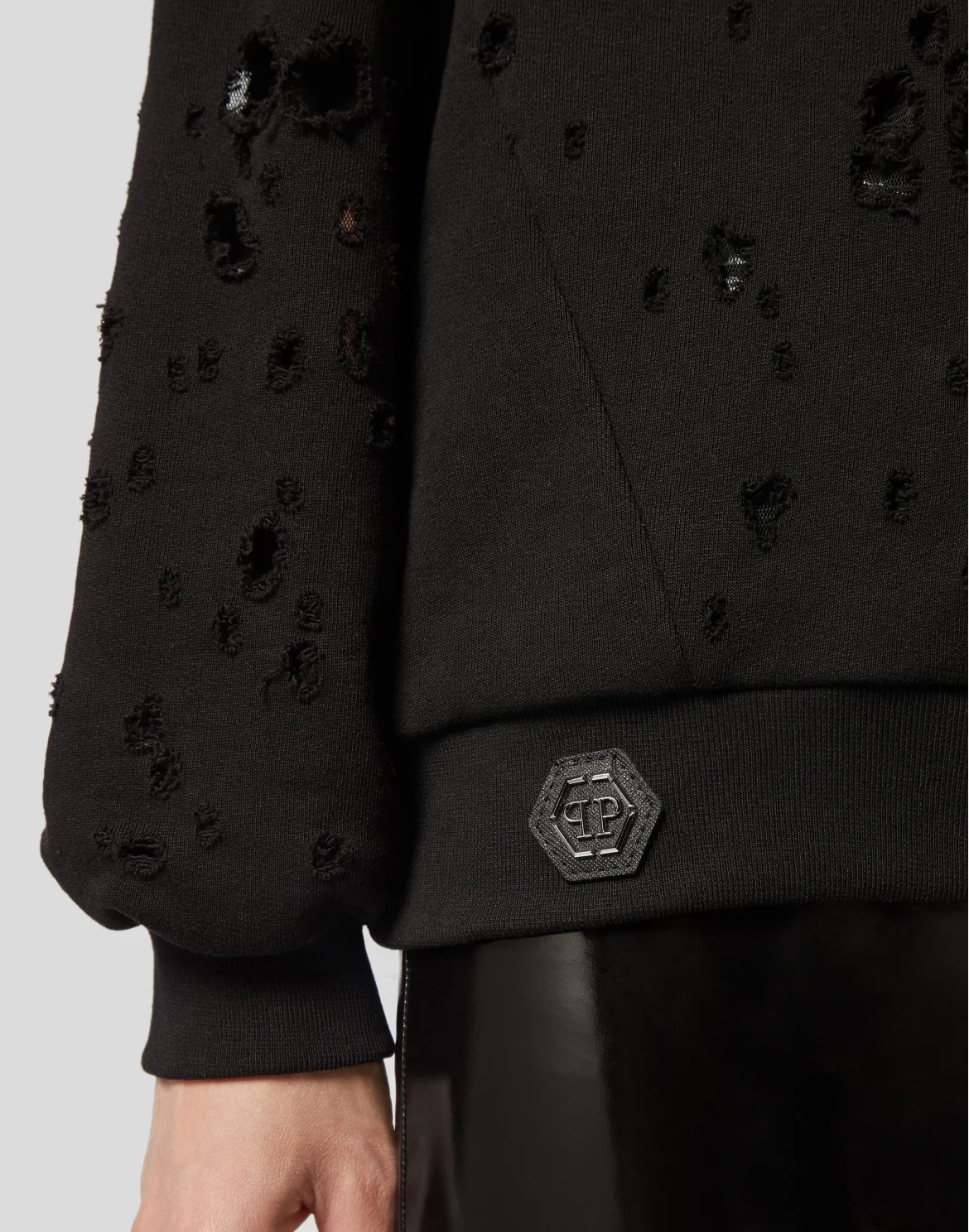 Hoodie sweatshirt Rock PP, цвет: Черный