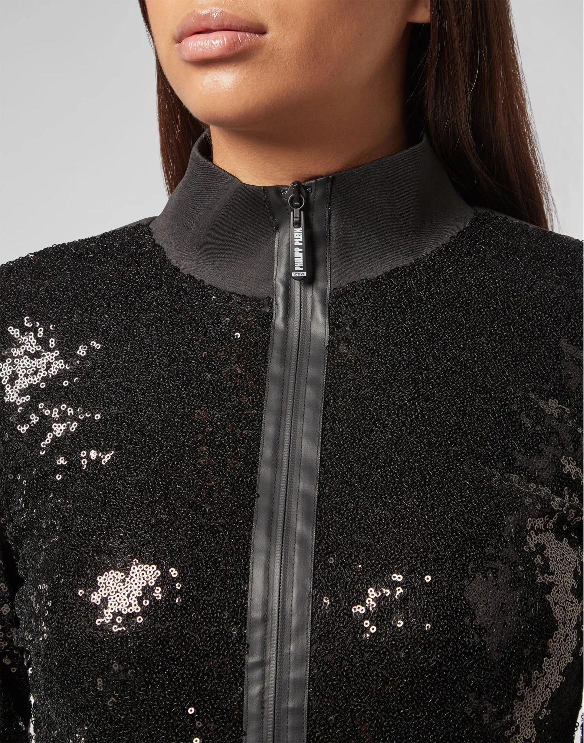 Jogging Jacket XYZ Paillettes, цвет: Черный