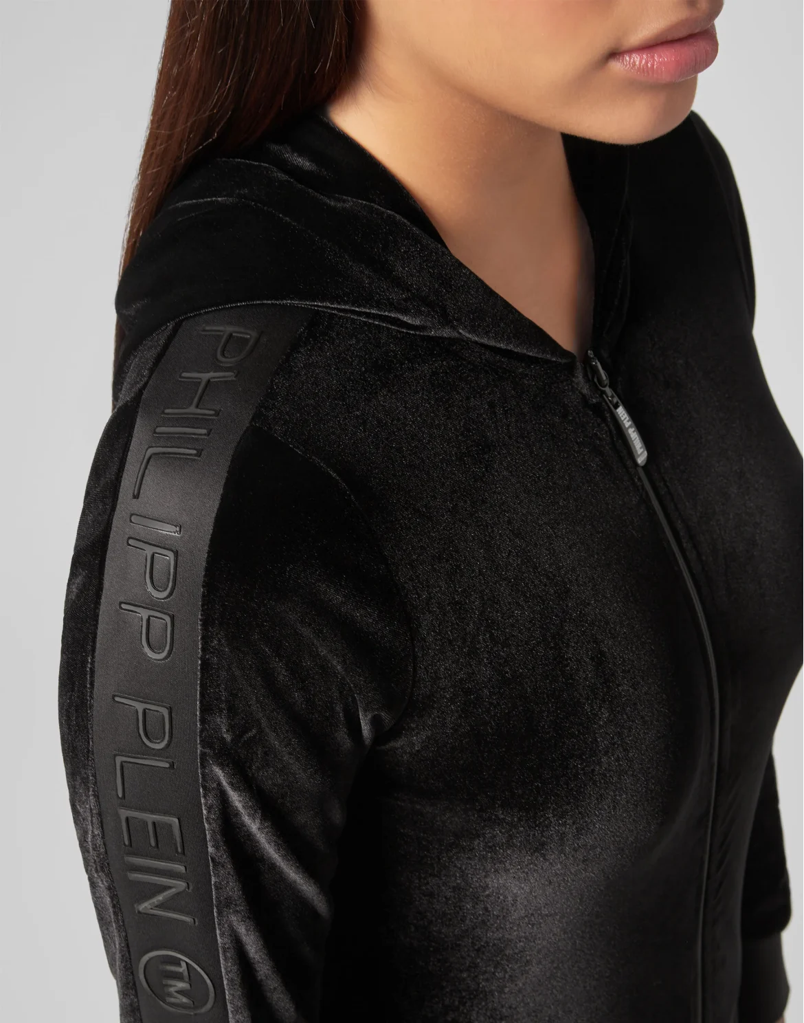 Hoodie Sweatjacket XYZ Code, цвет: Черный