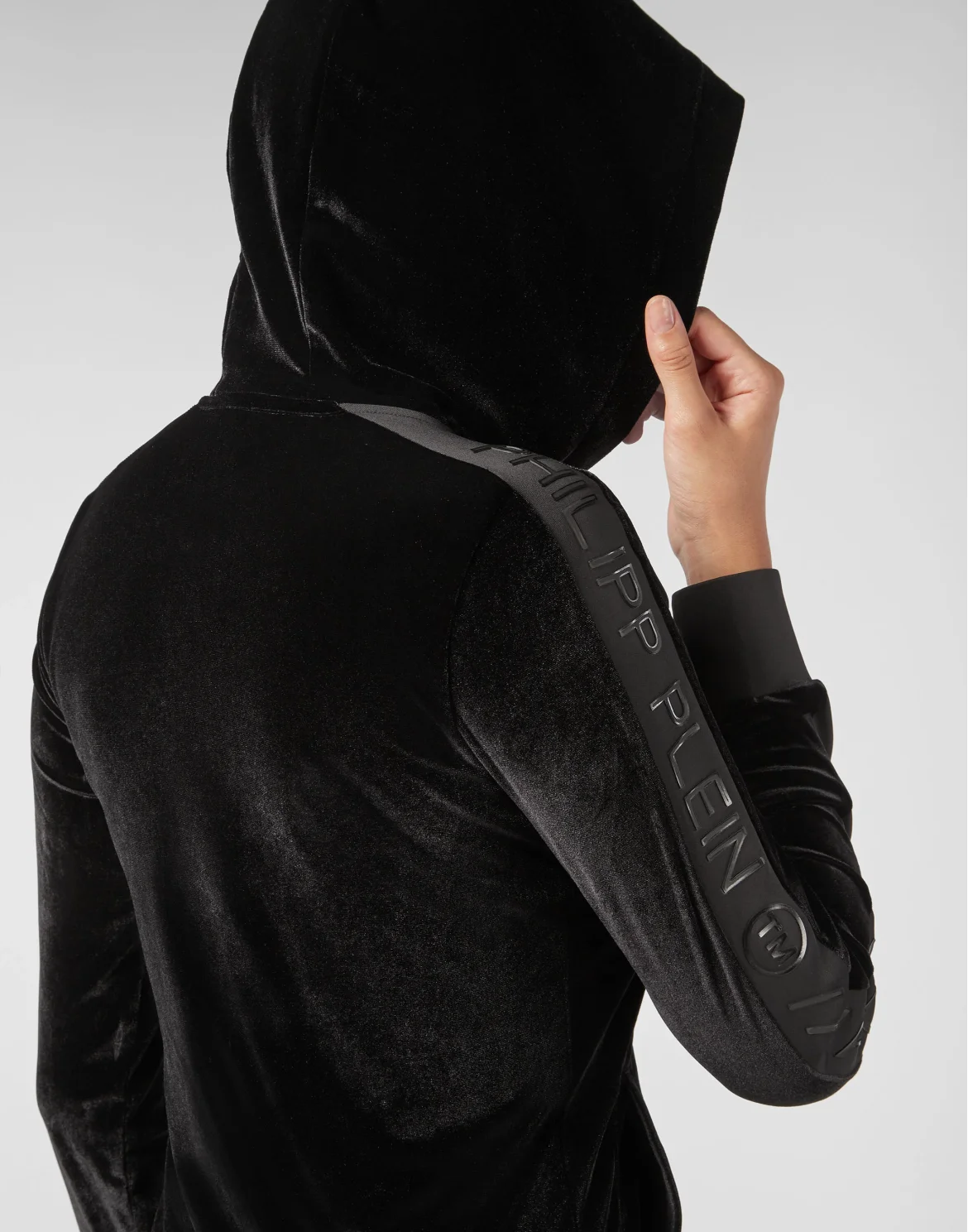 Hoodie Sweatjacket XYZ Code, цвет: Черный
