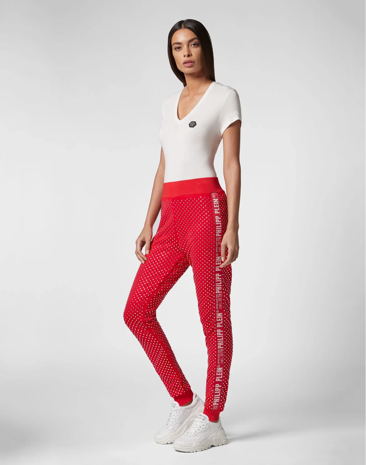 Jogging Trousers Crystal, цвет: Красный