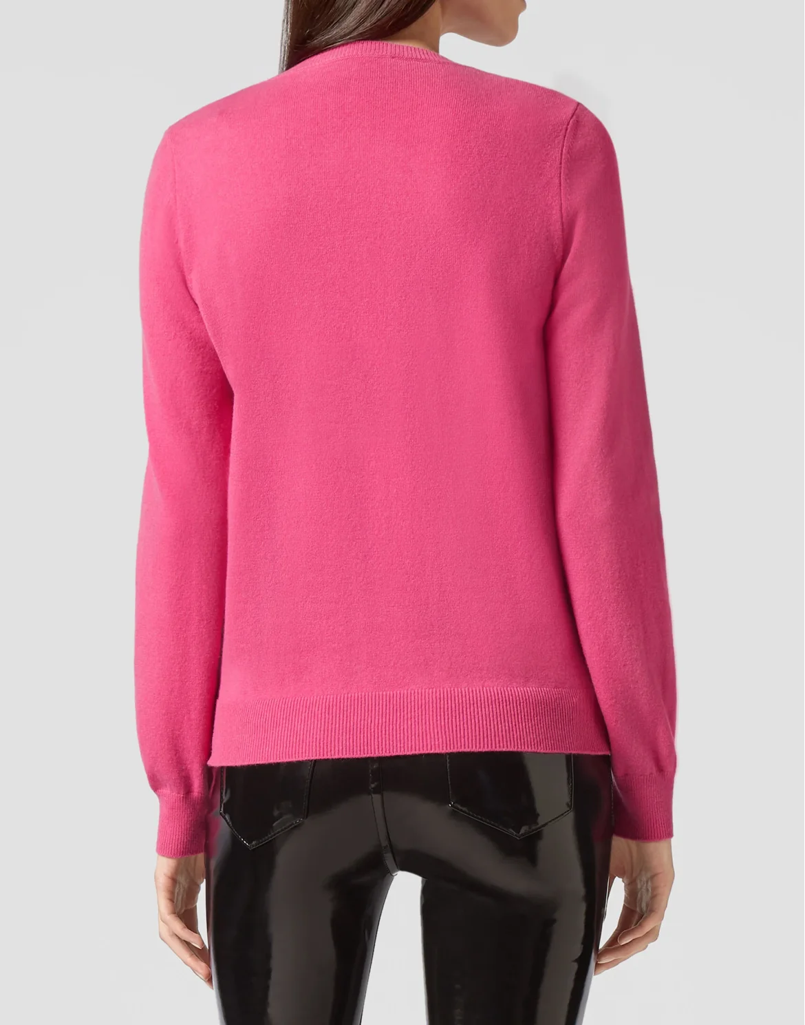 Pullover Round Neck LS "Sun" Skull, цвет: Розовый