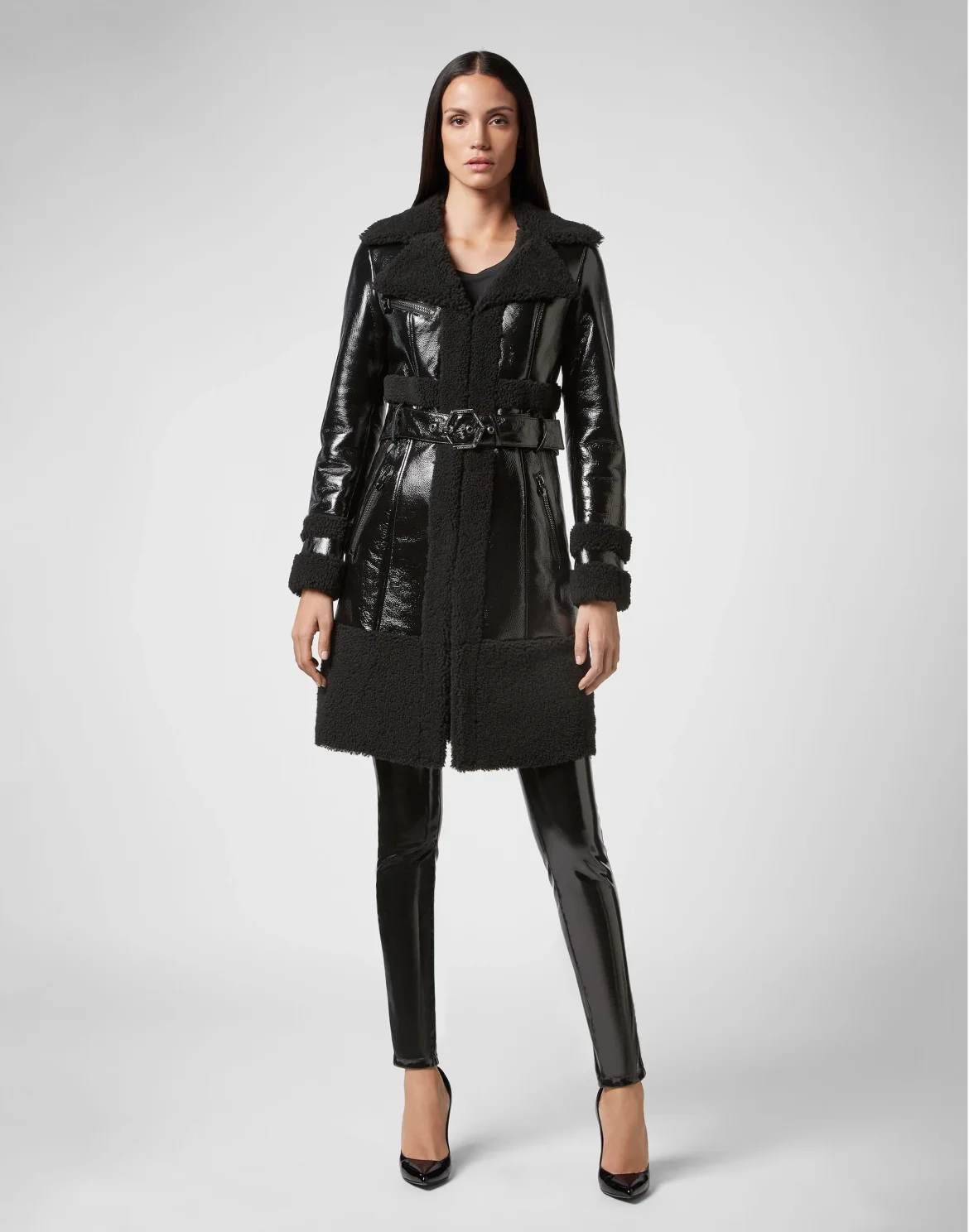 Leather Jacket PP1978, цвет: Черный