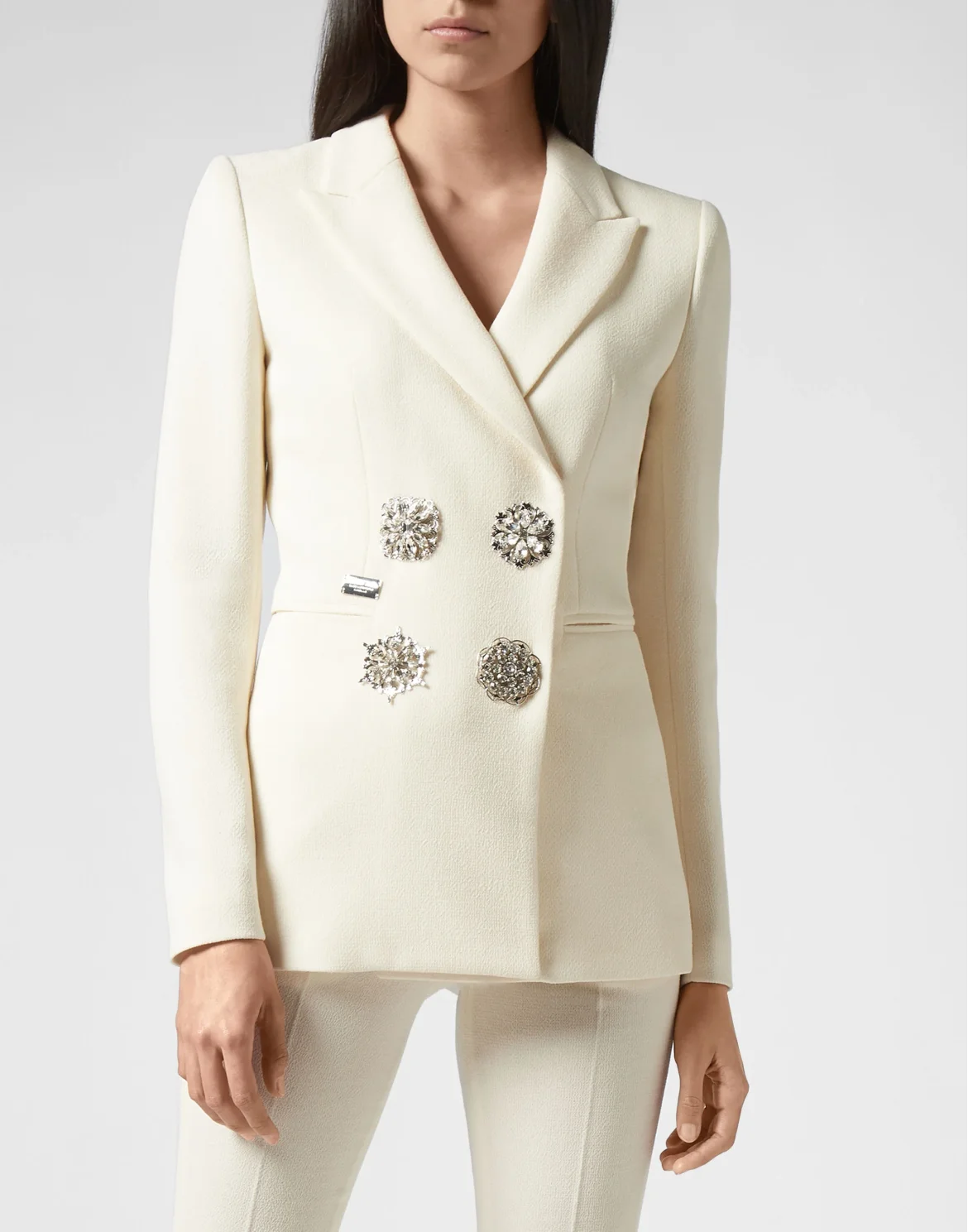 Blazer Crystal Plein, цвет: Белый