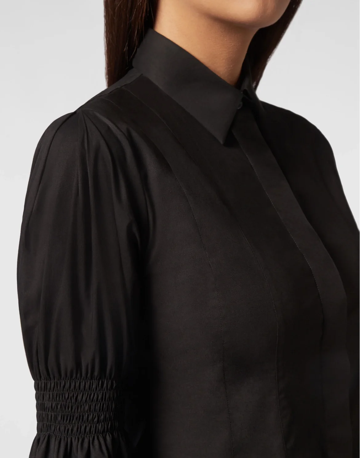 Shirt Dress Crystal Plein, цвет: Черный