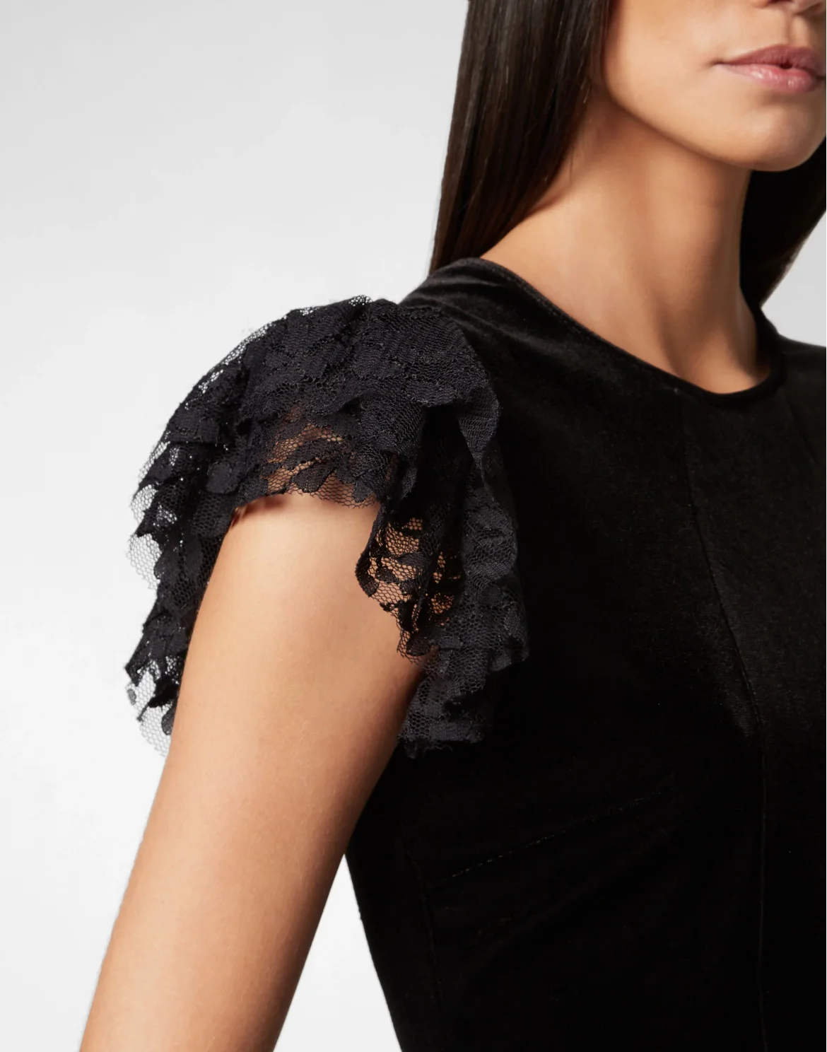 T-Shirt Round Neck SS Rock PP, цвет: Черный