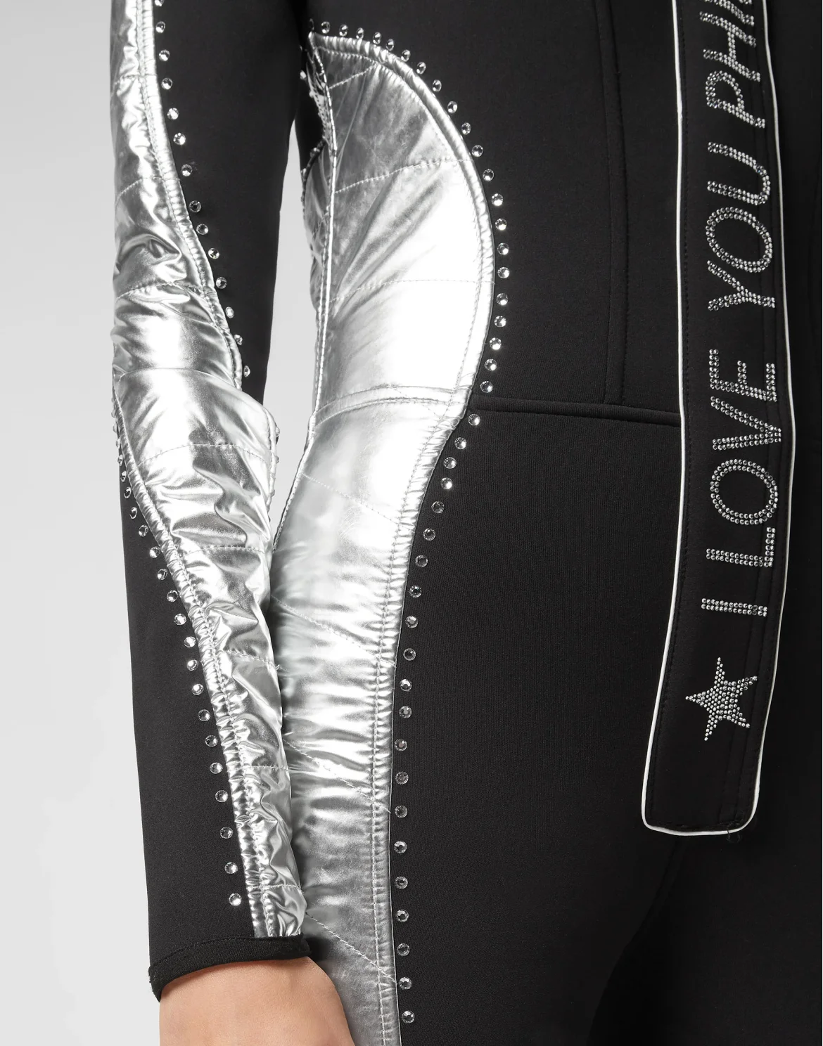 Ski jumpsuit Gothic Plein, цвет: Черный
