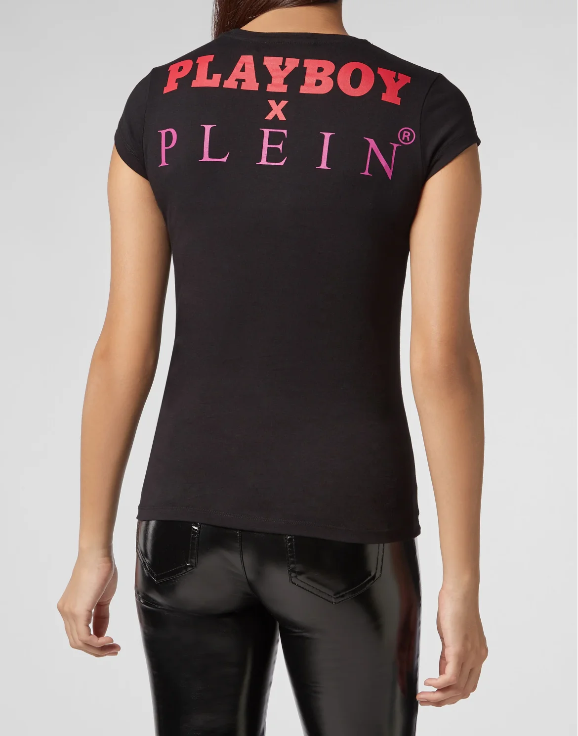 T-shirt Round Neck SS Playboy, цвет: Черный