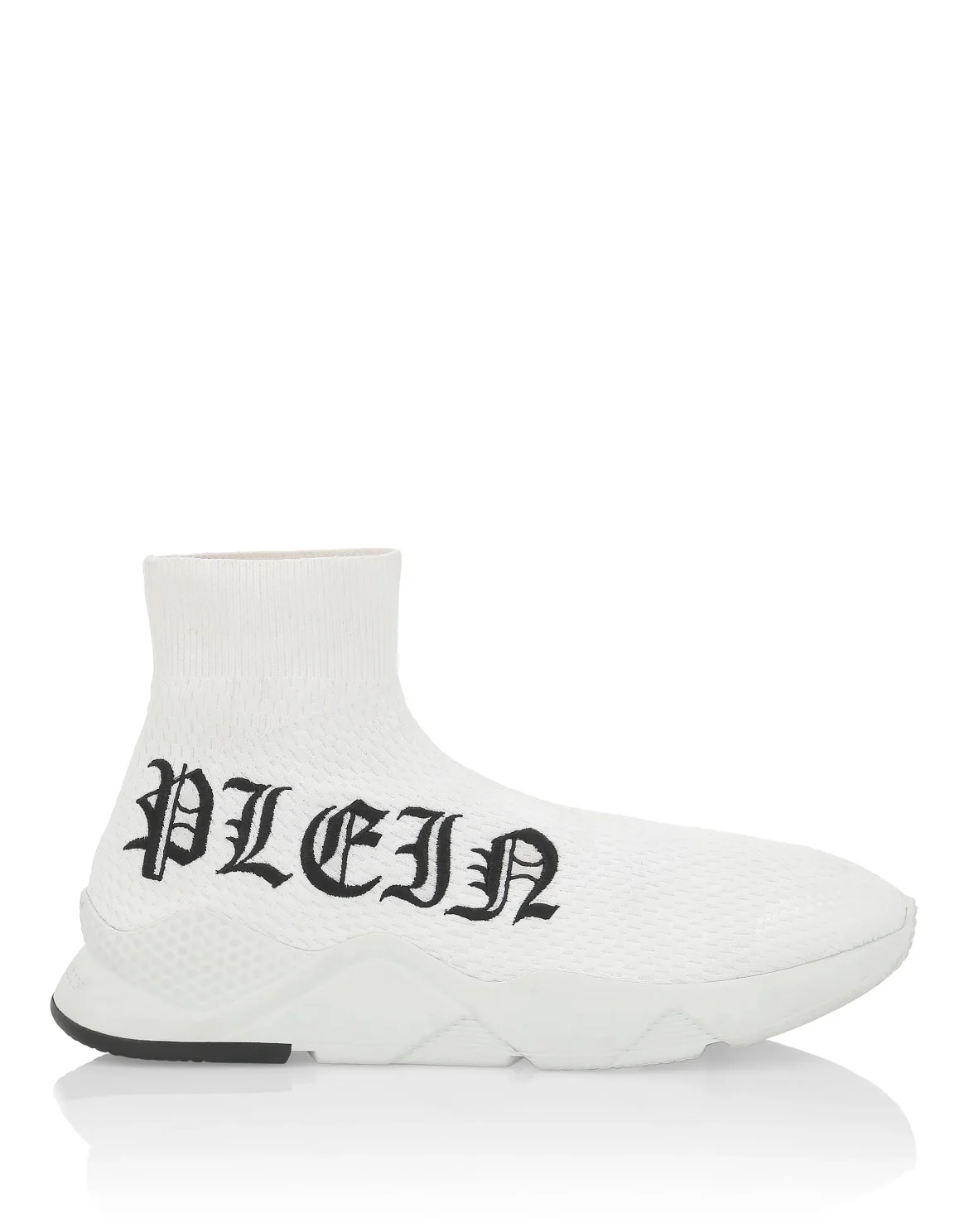 Hi-Top Sneakers Gothic Plein, цвет: Белый