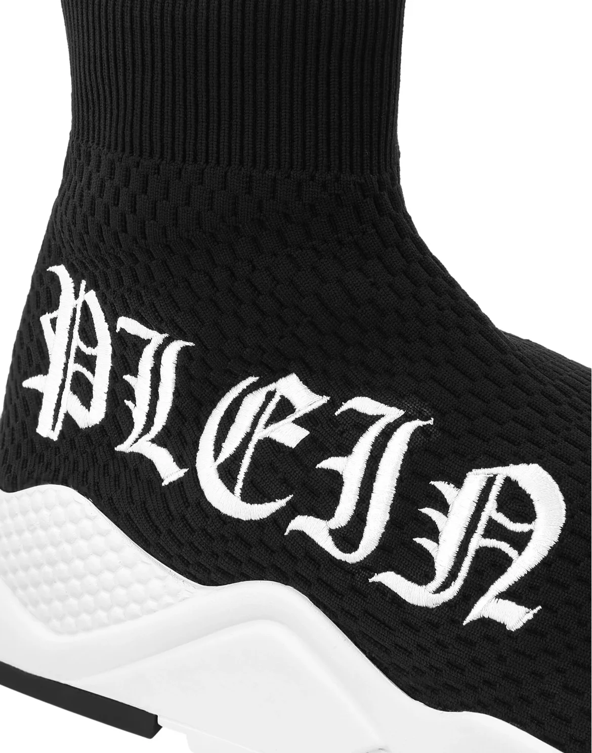 Hi-Top Sneakers Gothic Plein, цвет: Черный