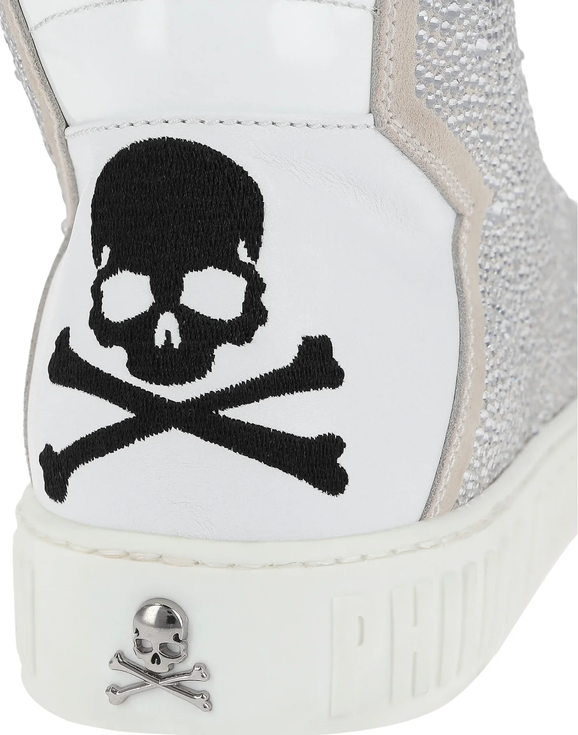 Hi-Top Sneakers Crystal, цвет: Белый