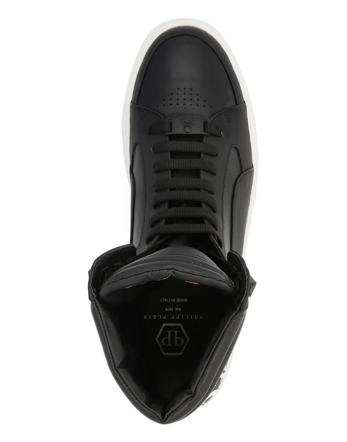 Hi-Top Sneakers Gothic Plein, цвет: Черный