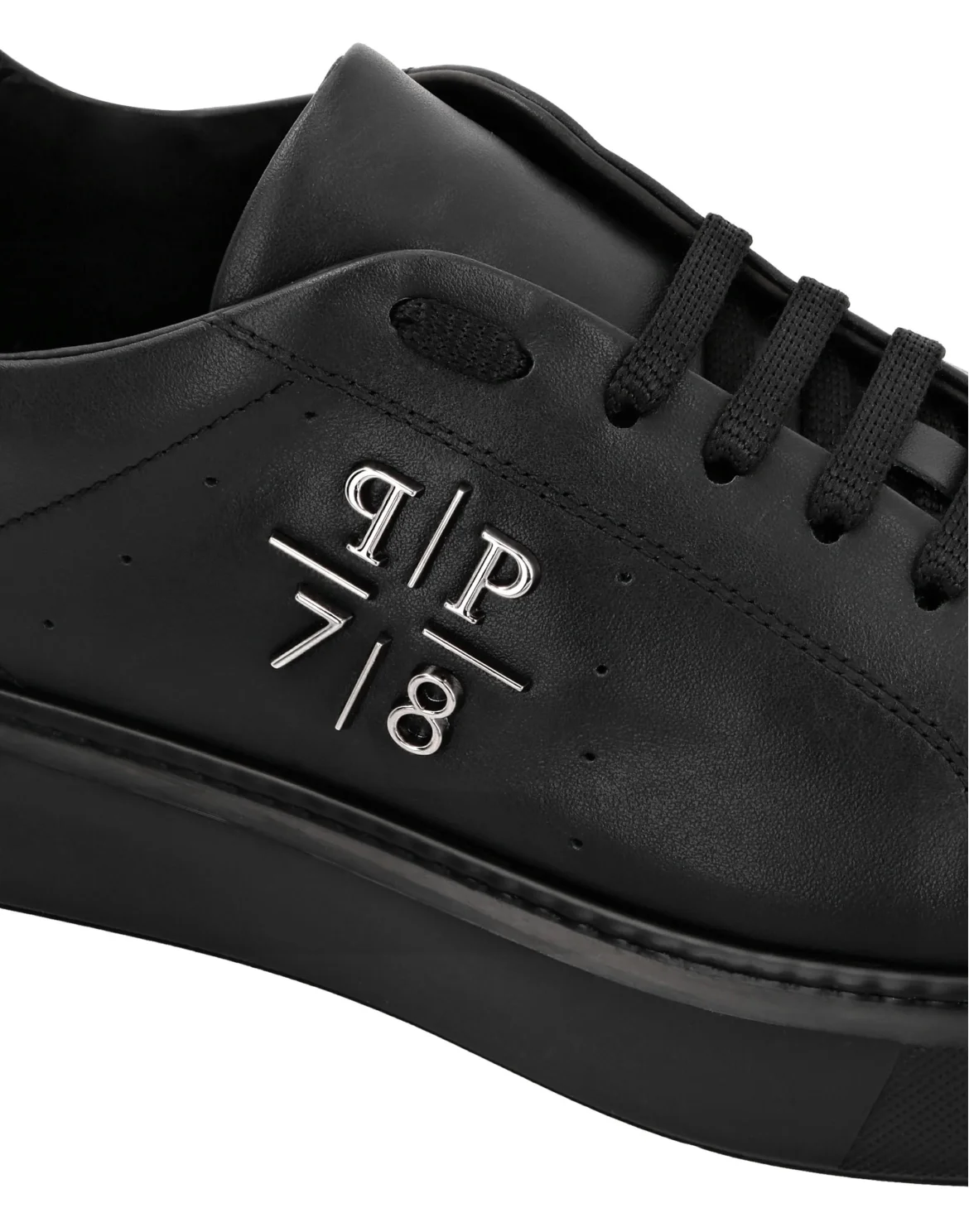 Lo-Top Sneakers Nappa Leather, цвет: Черный