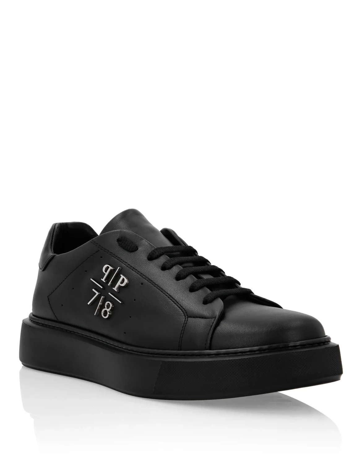 Lo-Top Sneakers Nappa Leather, цвет: Черный