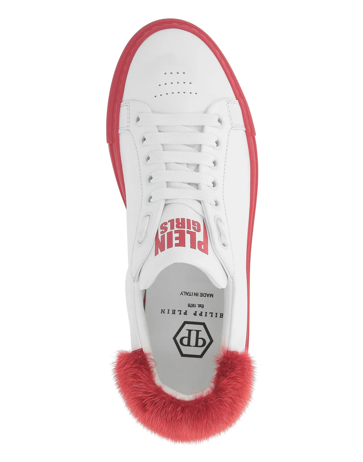 Lo-Top Sneakers "Baby puff" Luxury, цвет: Красный