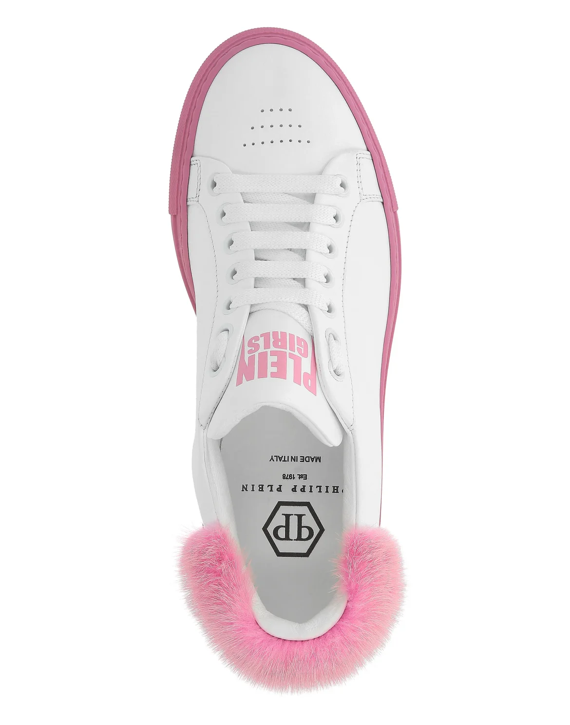 Lo-Top Sneakers "Baby puff" Luxury, цвет: Розовый