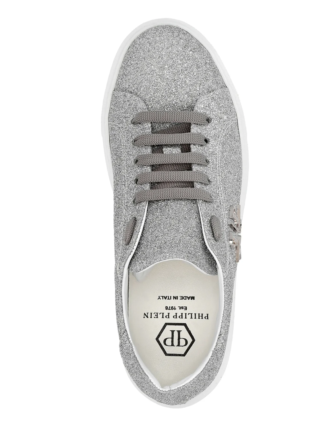 Lo-Top Sneakers, цвет: Серебристый