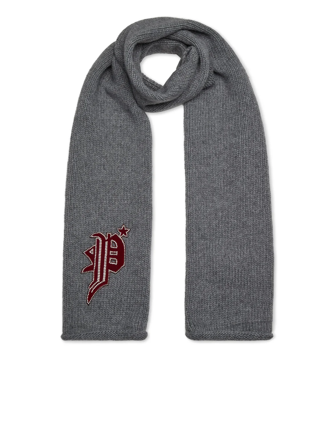 Long Scarf Gothic Plein, цвет: Серый