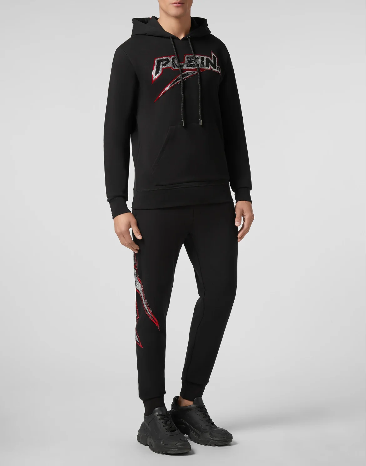 Hoodie sweatshirt Space Plein, цвет: Черный