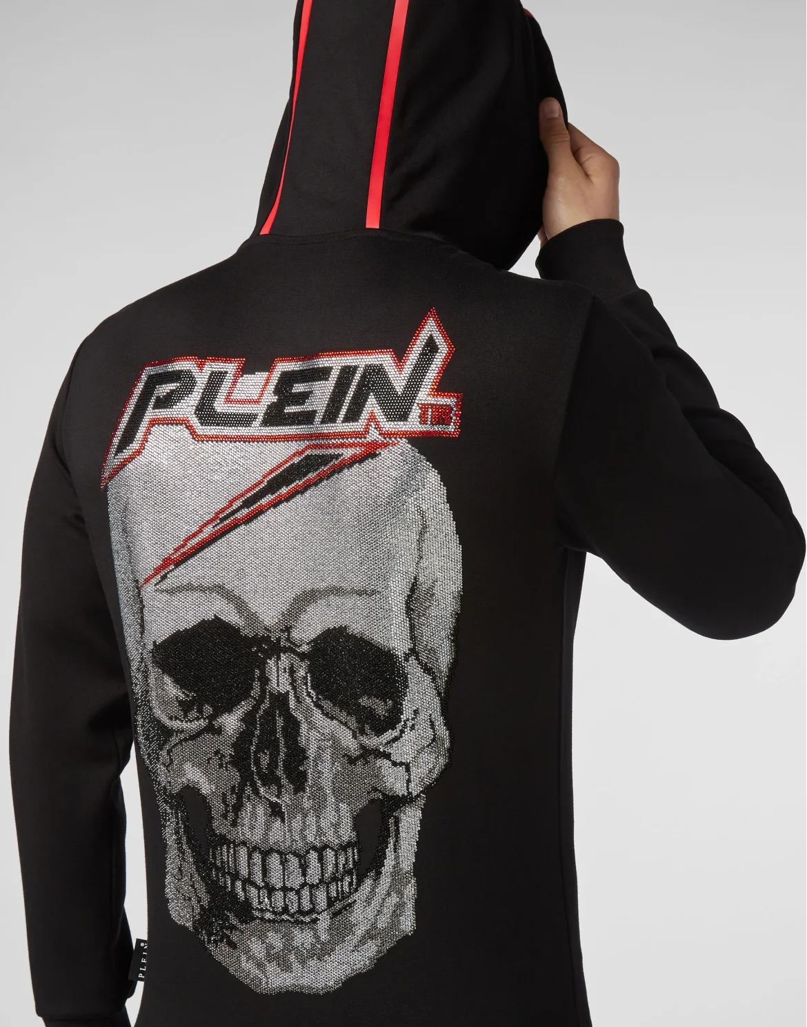 Hoodie Sweatjacket Space Plein, цвет: Черный