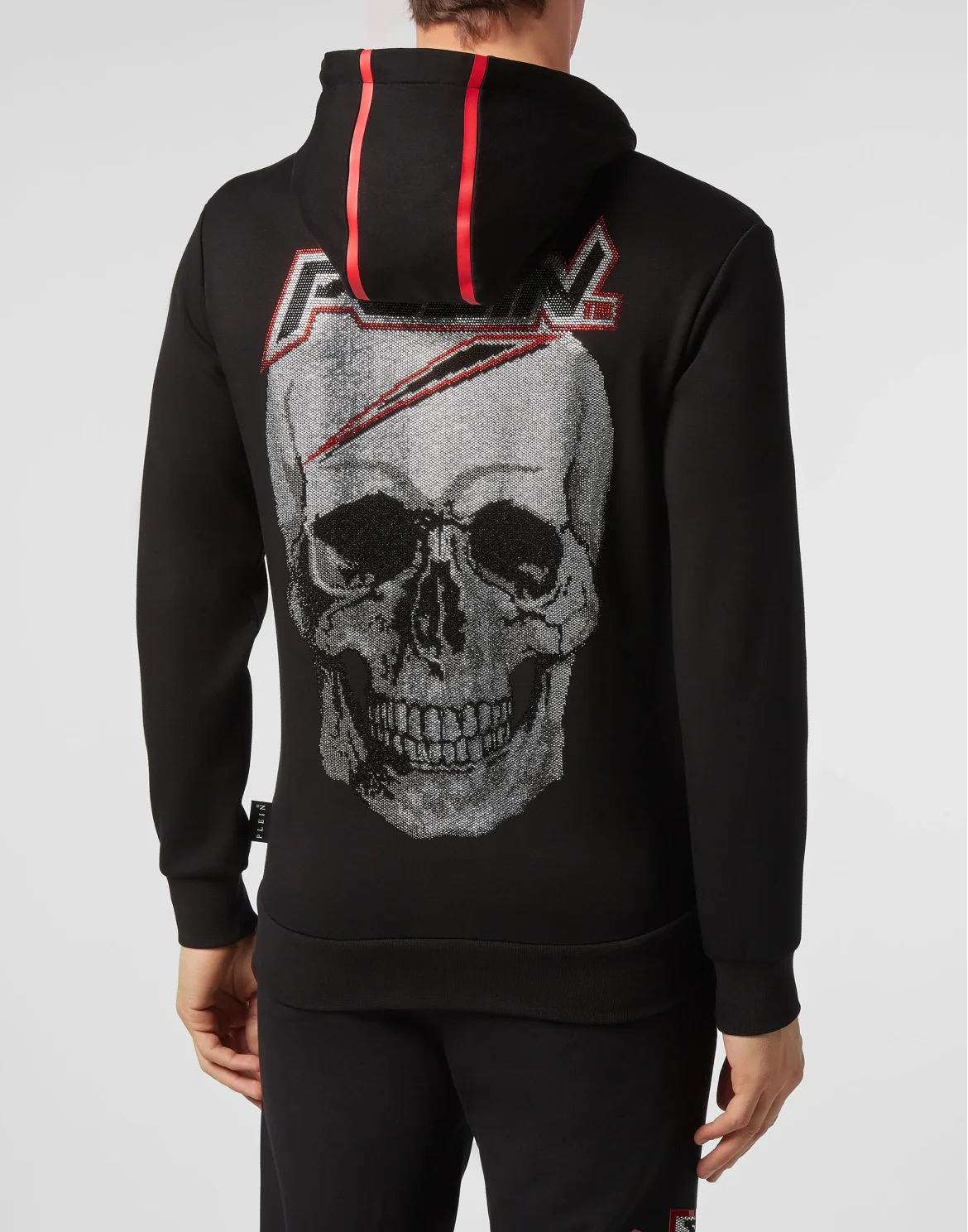Hoodie Sweatjacket Space Plein, цвет: Черный