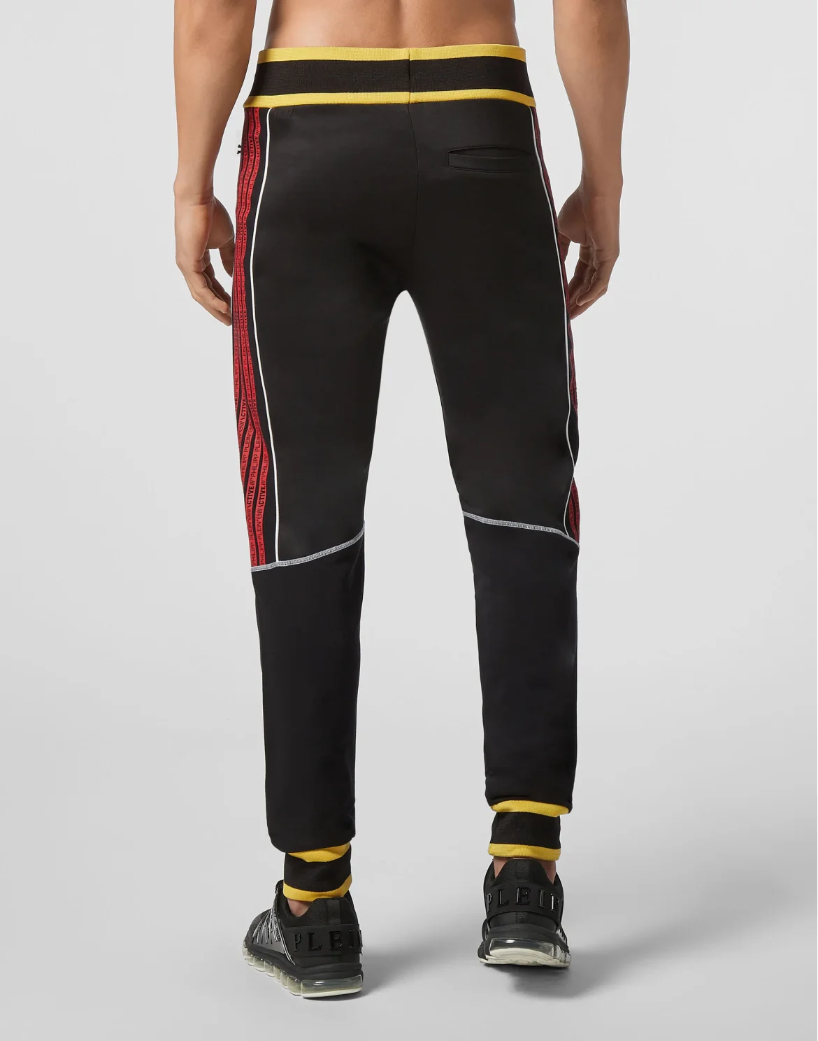 Jogging Trousers Stripes, цвет: Черный