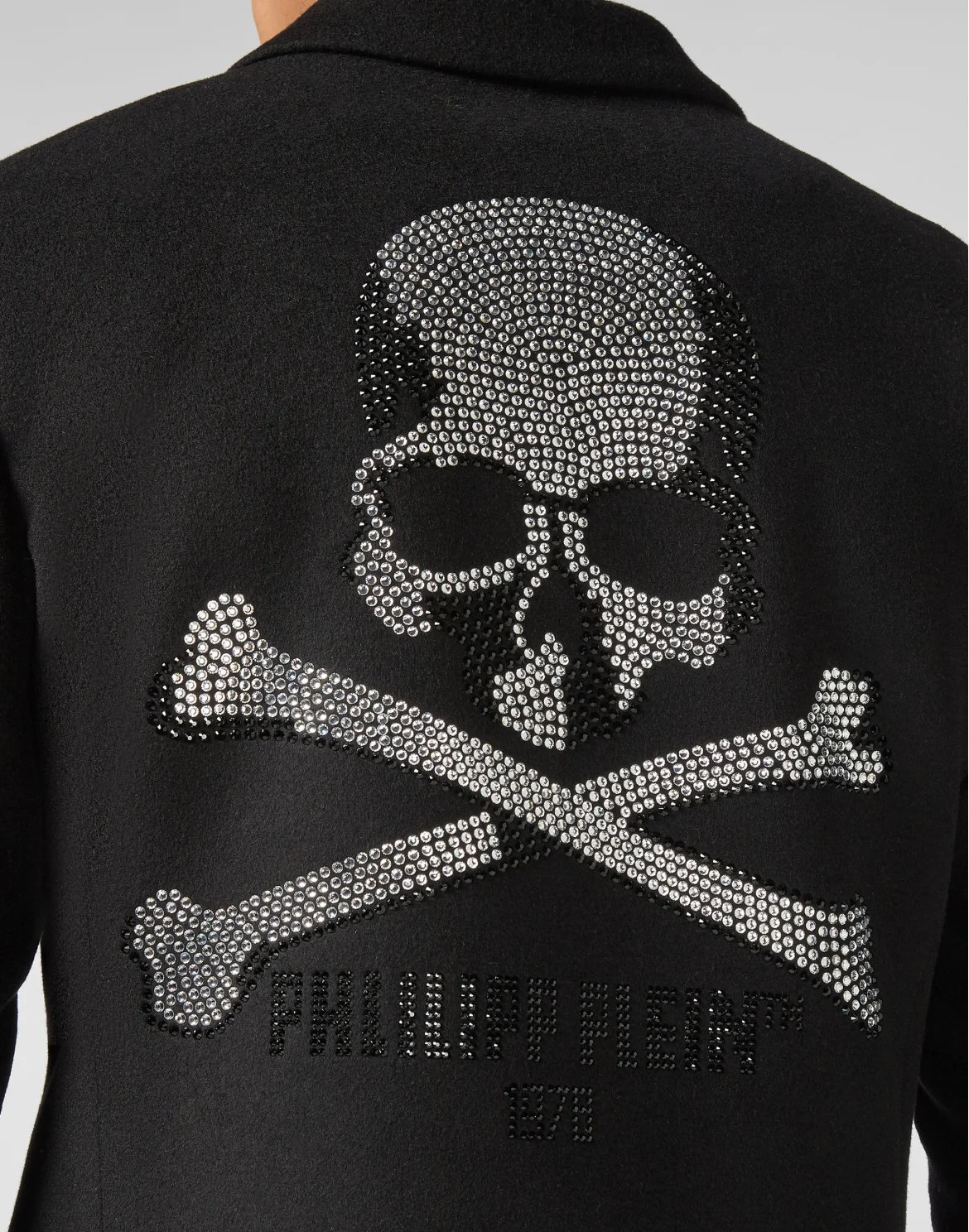 Coat Long Skull, цвет: Черный