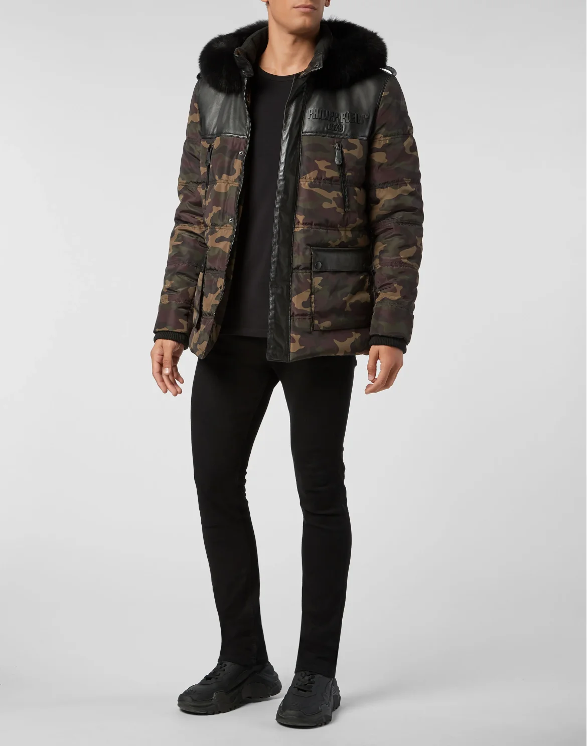 Nylon jacket Statement, цвет: Камуфляж