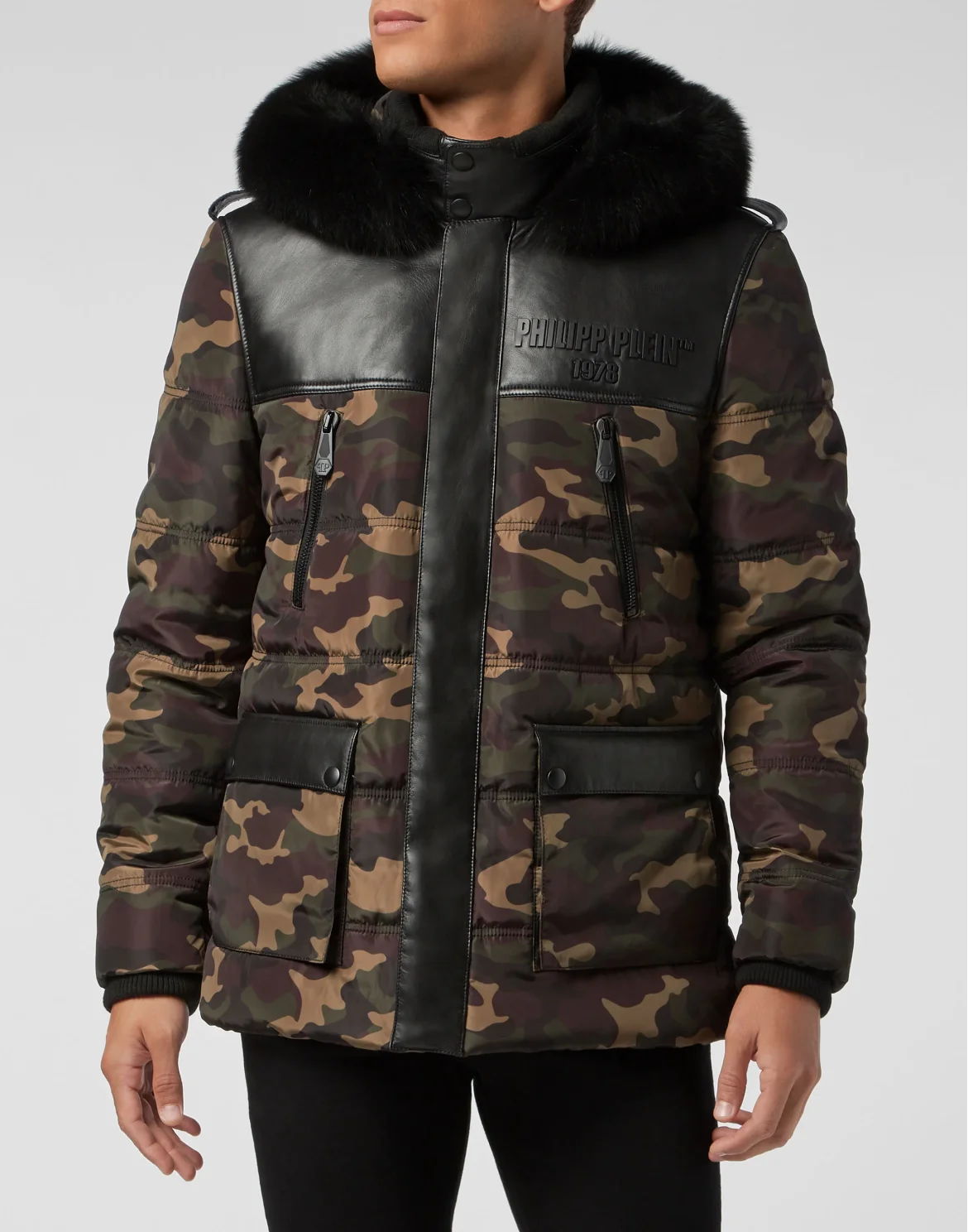 Nylon jacket Statement, цвет: Камуфляж