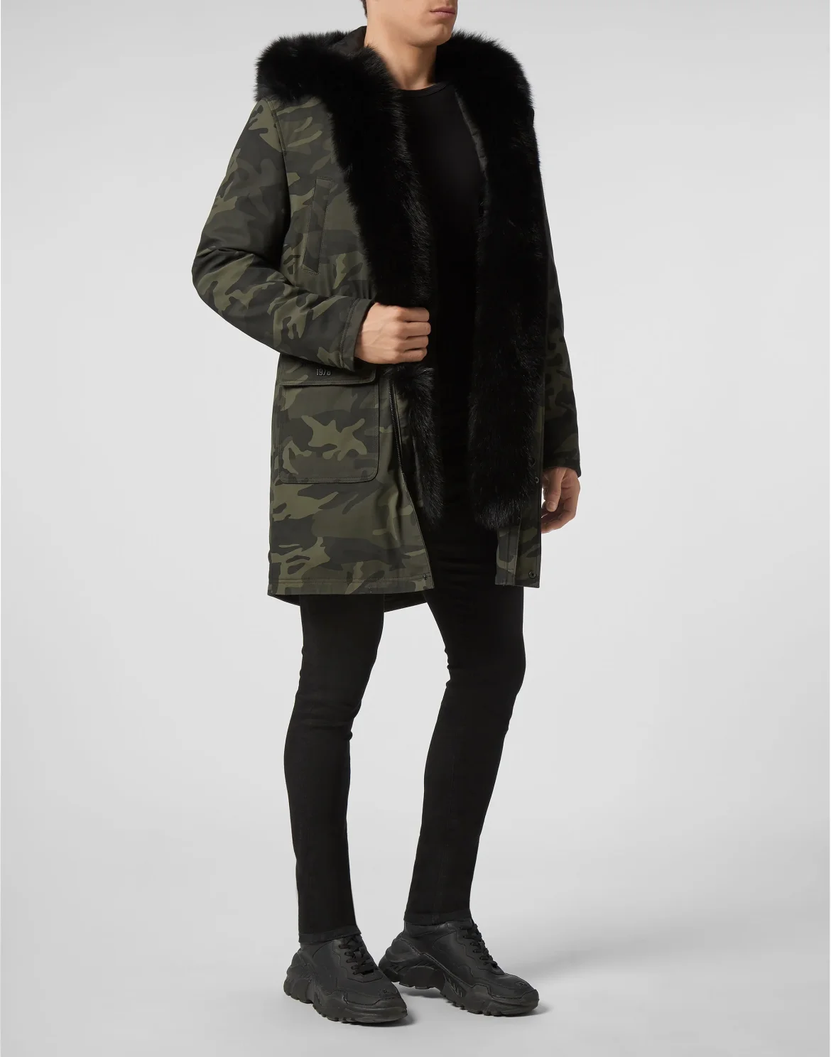 Parka Camouflage, цвет: Камуфляж