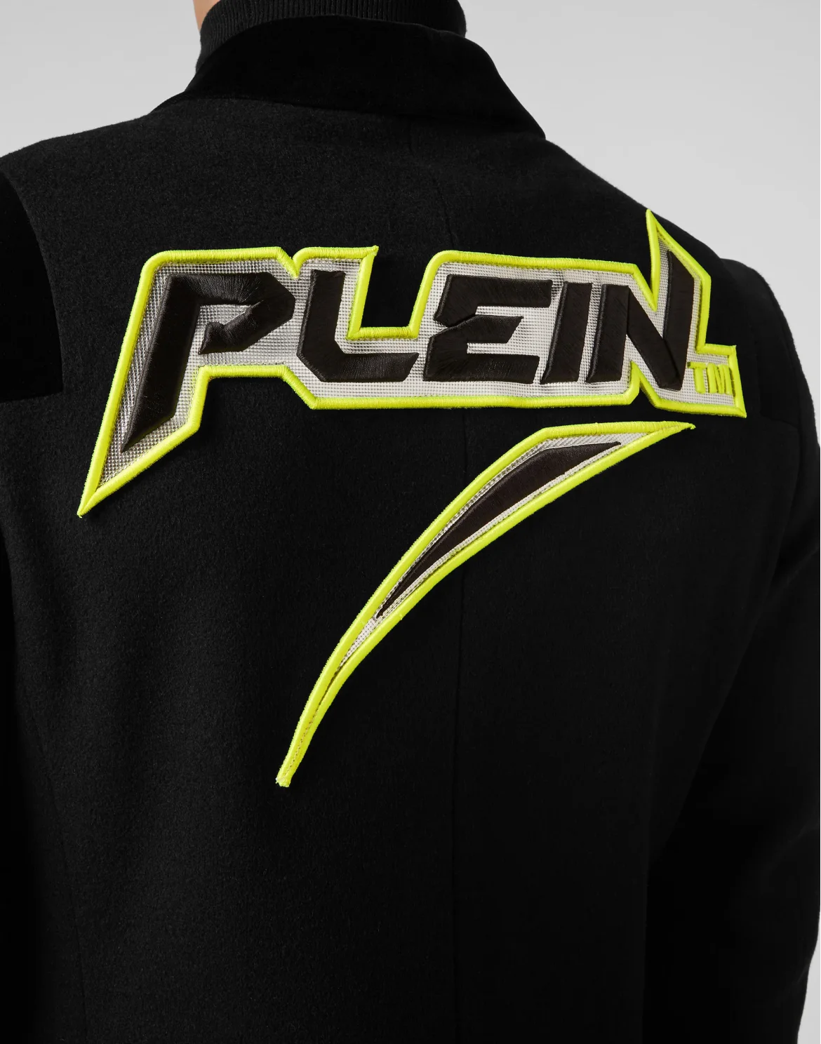 Coat Long Space Plein, цвет: Черный