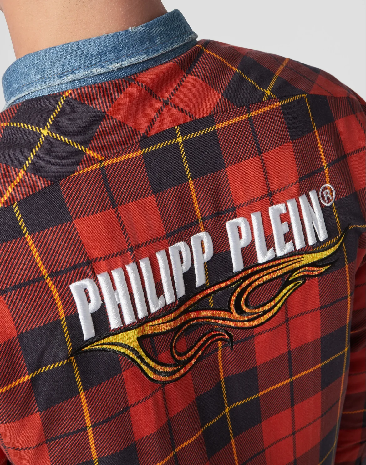 Shirt Jacket Tartan, цвет: Красный