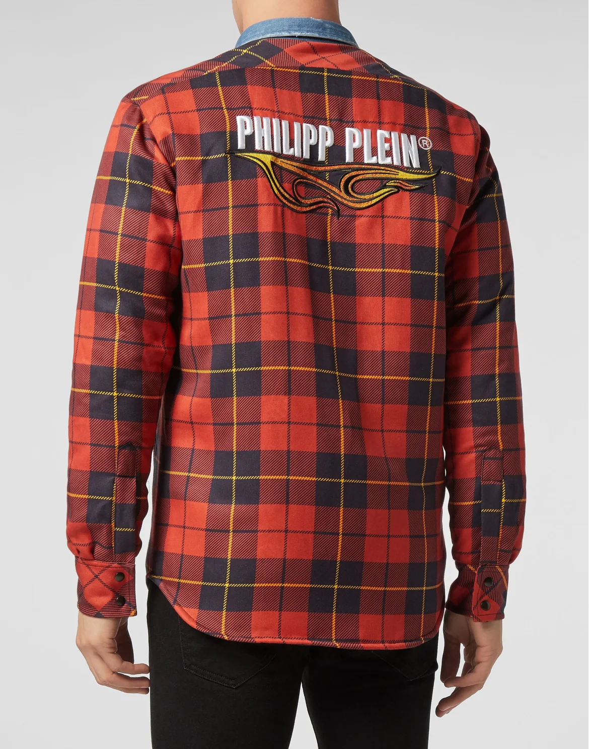 Shirt Jacket Tartan, цвет: Красный